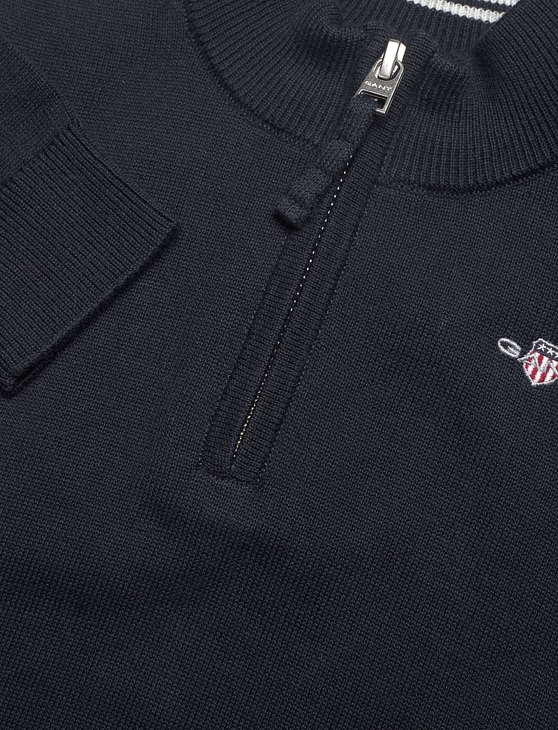 Gant - SHIELD COTTON HALF ZIP - pullover - evening blue - 2