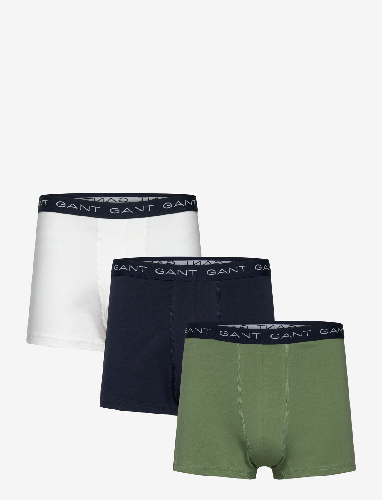 GANT - TRUNK 3-PACK - aluspükste mitmikpakk - kalamata green - 0