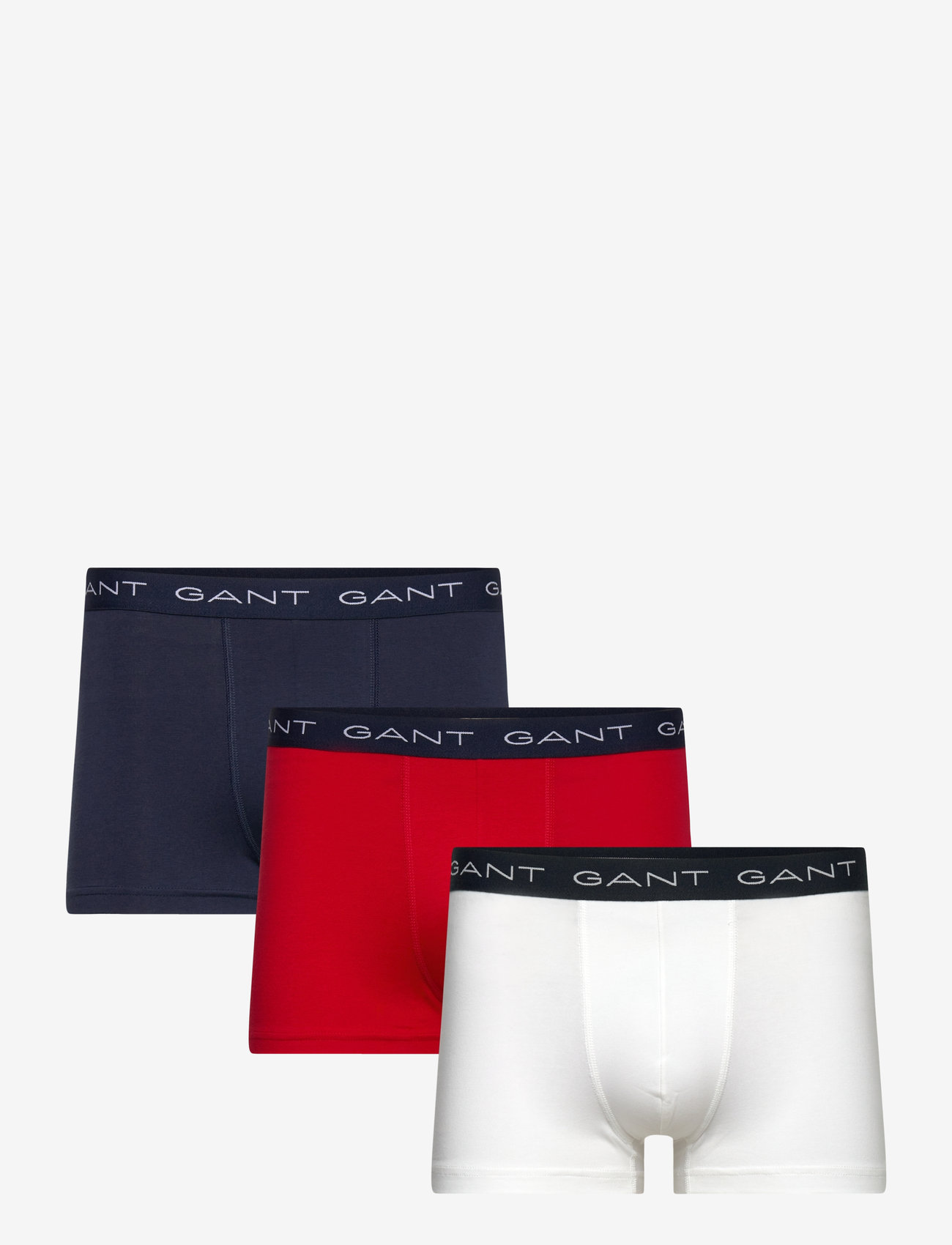 GANT - TRUNK 3-PACK - unterhosen im multipack - multicolor - 0