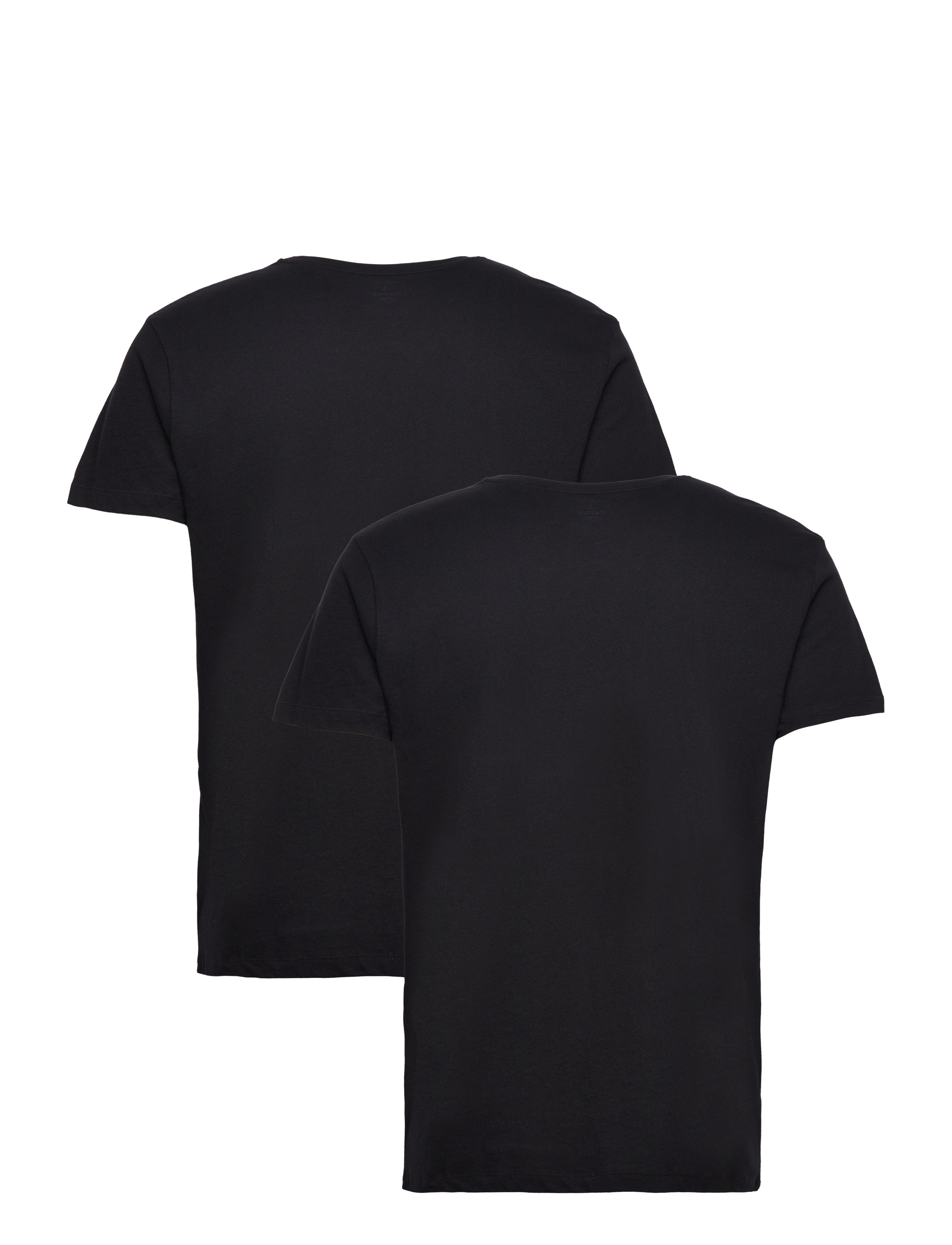 Gant - C-NECK T-SHIRT 2-PACK - laveste priser - black - 5