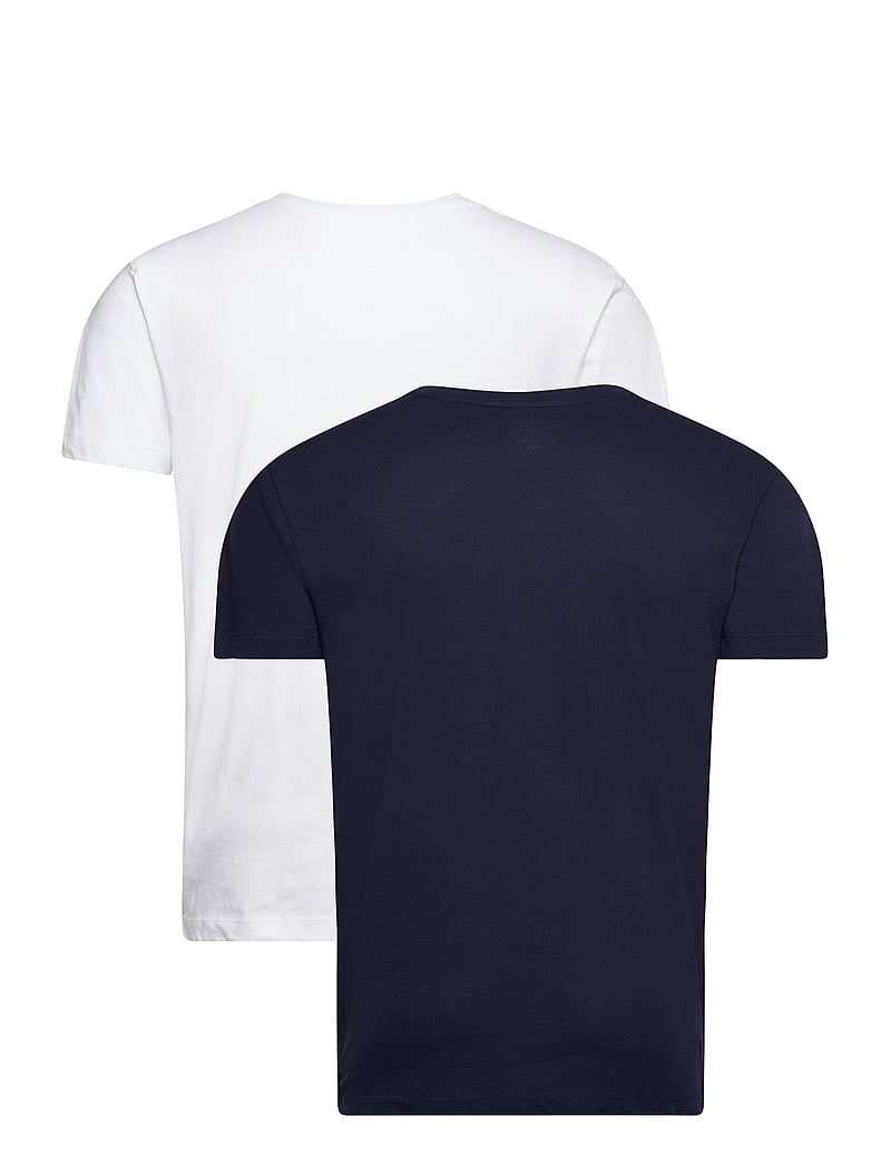 GANT - C-NECK T-SHIRT 2-PACK - t-shirts im multipack - navy / white - 5