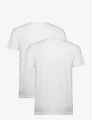 GANT - C-NECK T-SHIRT 2-PACK - kortärmade t-shirts - white - 2