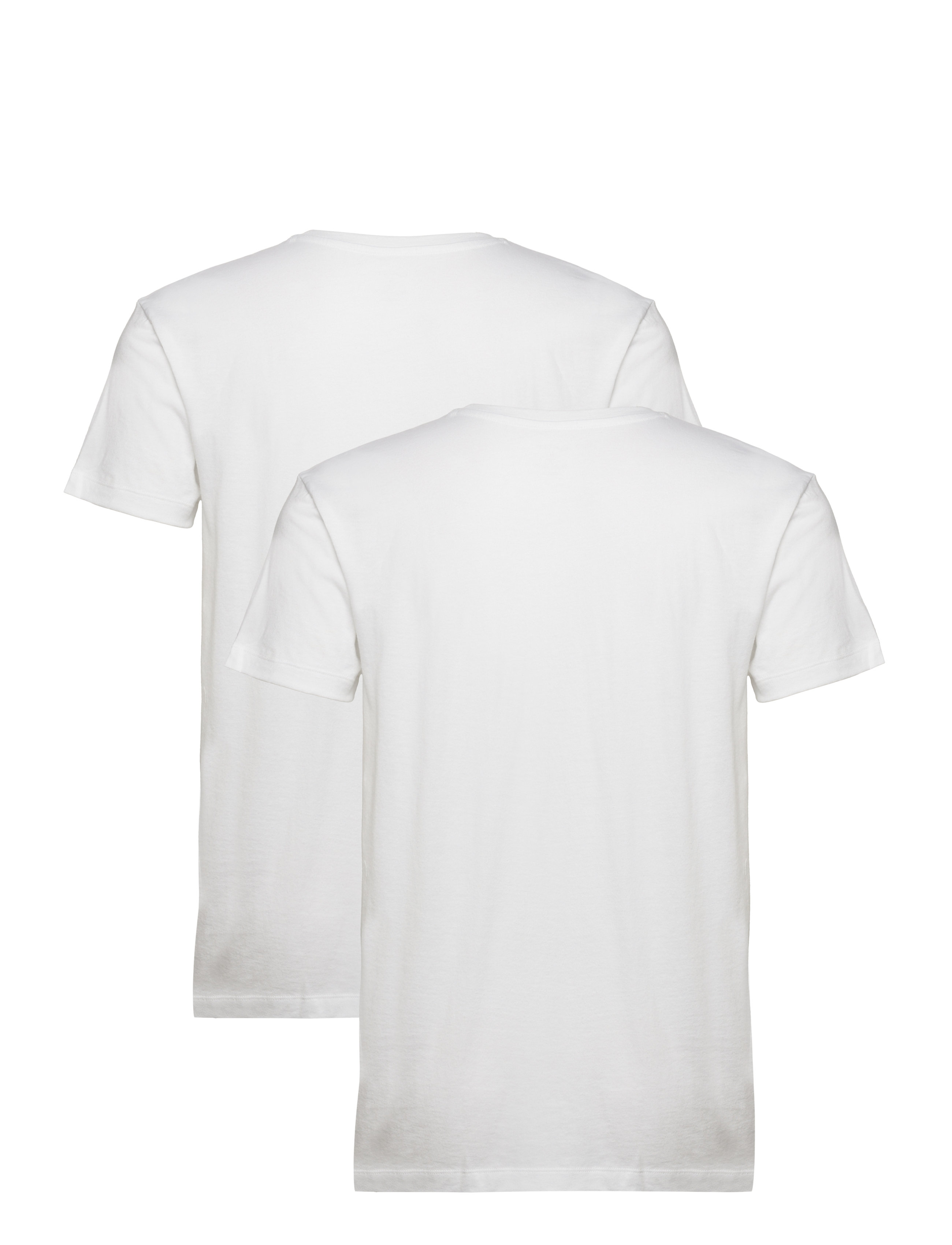 Gant - C-NECK T-SHIRT 2-PACK - multipack t-shirts - white - 5