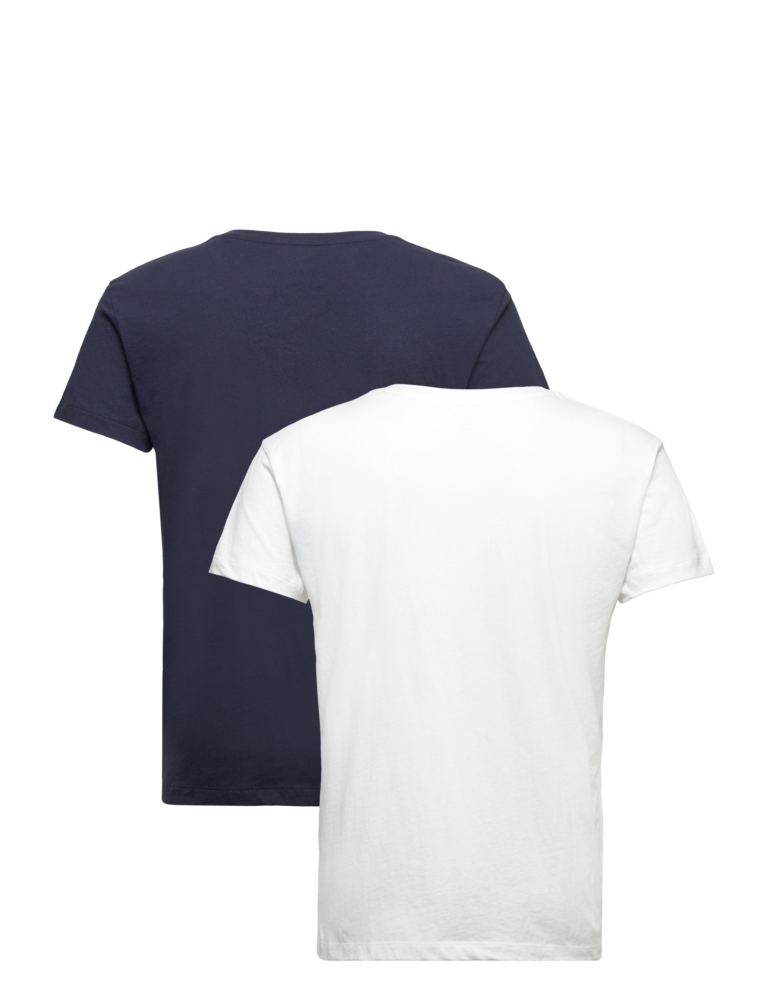 GANT - V-NECK T-SHIRT 2-PACK - navy / white - 3