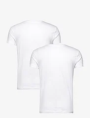 GANT - V-NECK T-SHIRT 2-PACK - basic t-shirts - white - 2