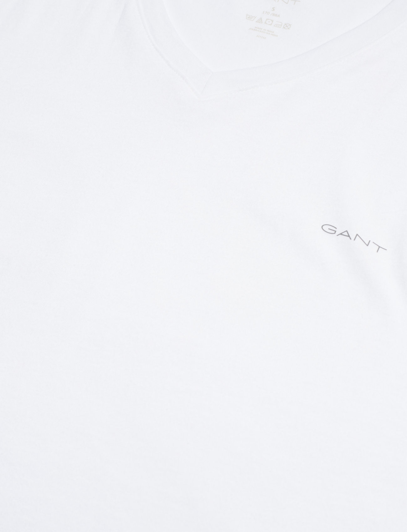 GANT - V-NECK T-SHIRT 2-PACK - basic t-shirts - white - 1