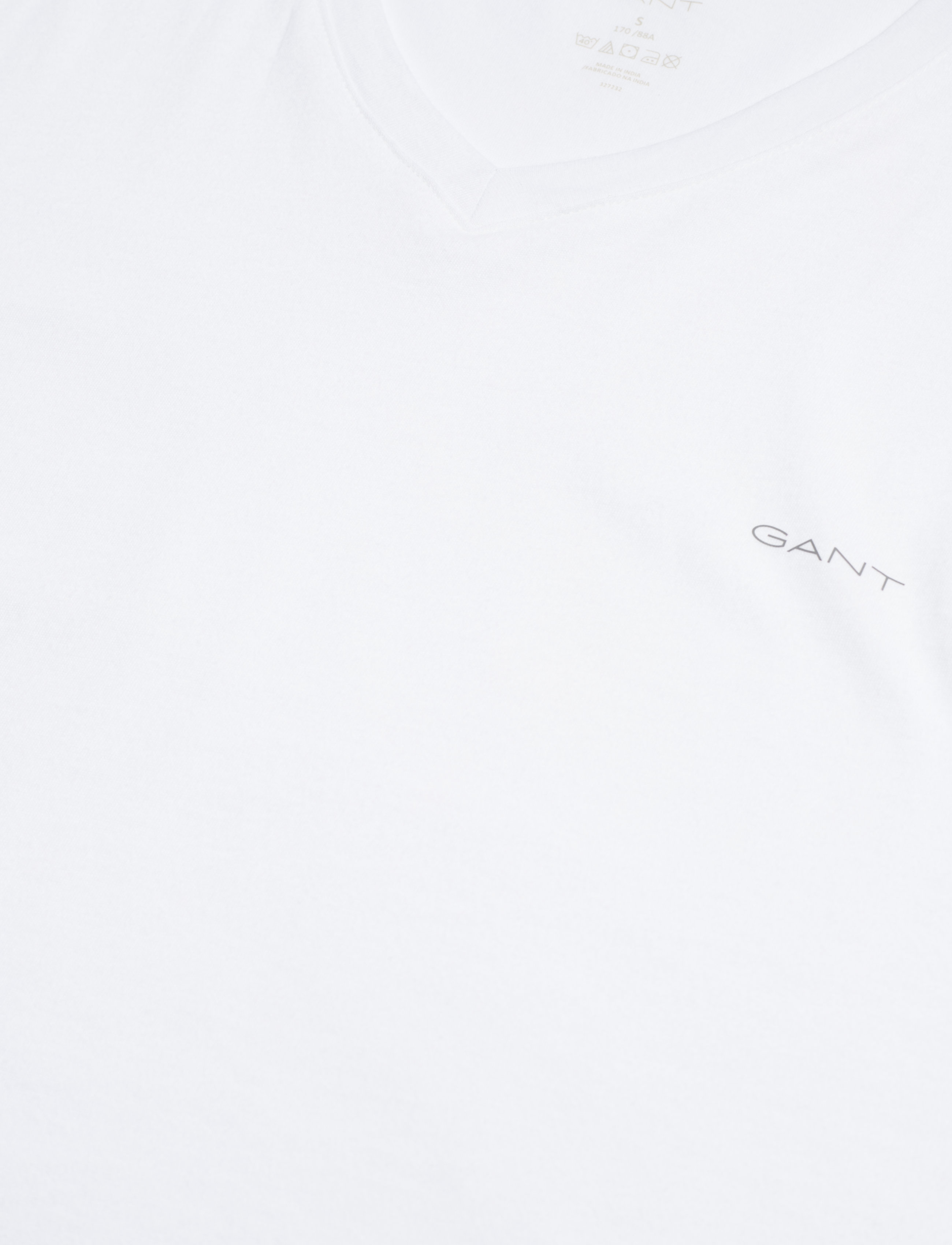 GANT - V-NECK T-SHIRT 2-PACK - white - 4