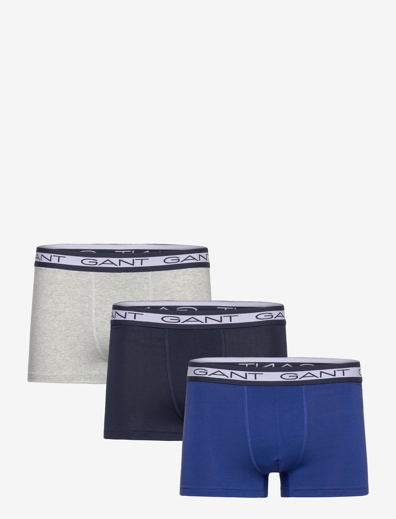GANT - CORE TRUNK 3-PACK - multipack underpants - light grey melange - 1
