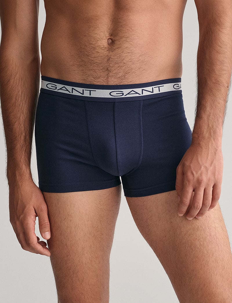 GANT - CORE TRUNK 3-PACK - unterhosen im multipack - marine - 0