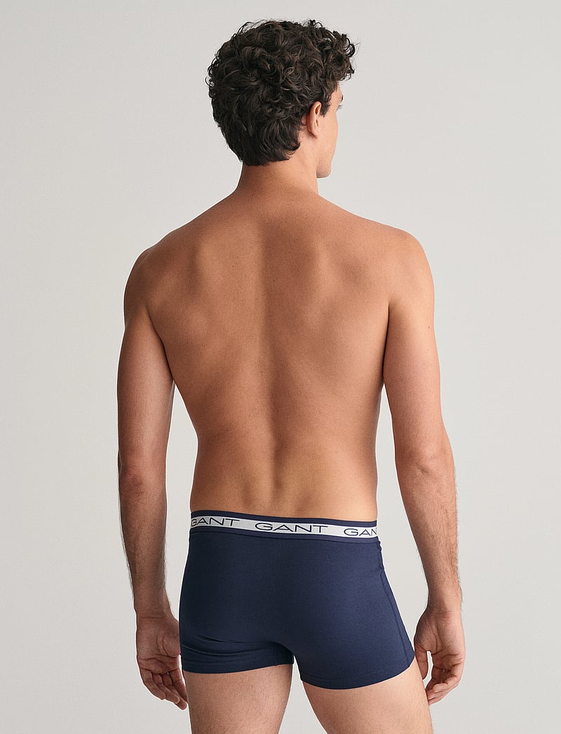 GANT - CORE TRUNK 3-PACK - unterhosen im multipack - marine - 2