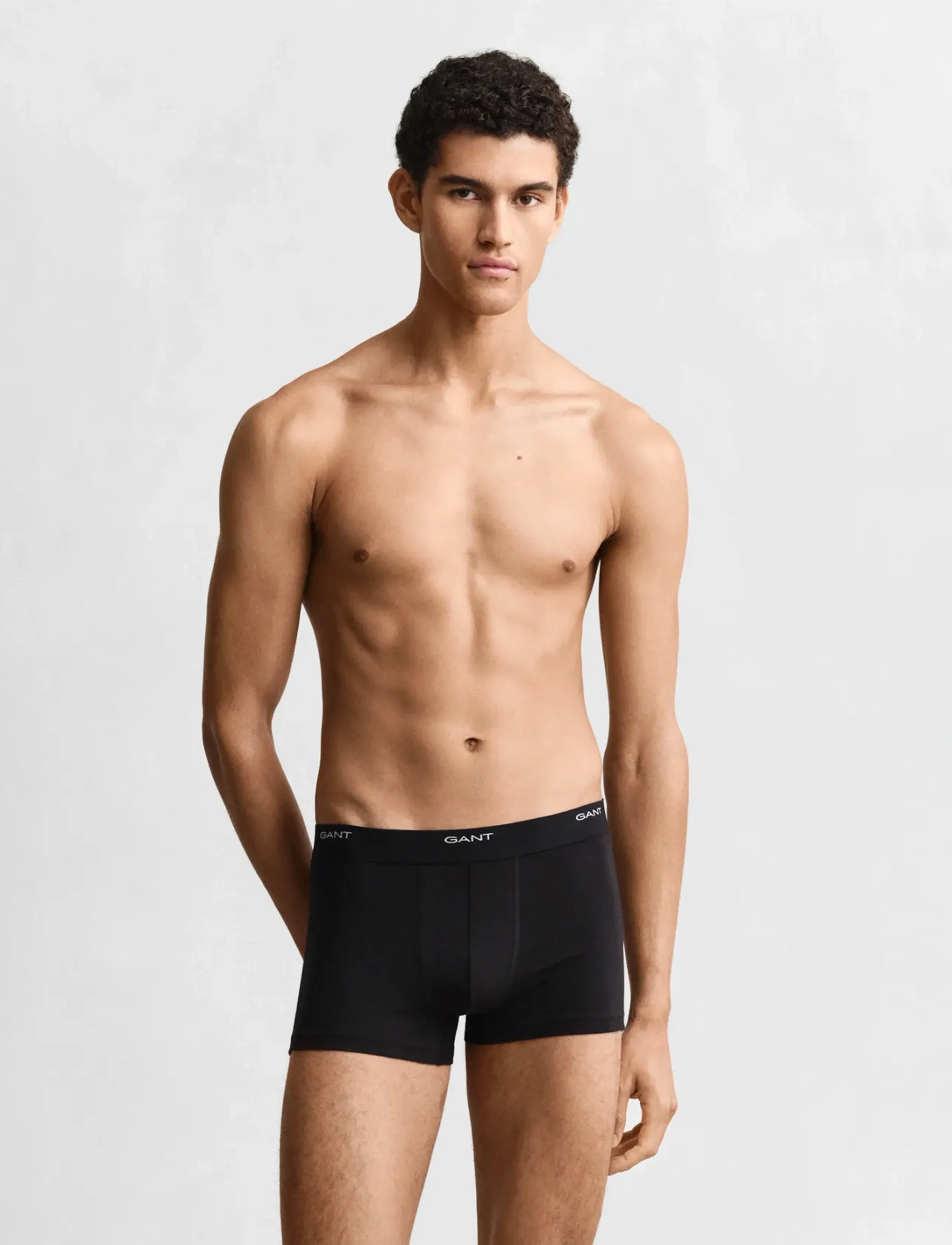Gant 3-Pack Trunks, Mænd, Trunks 3-Pak, Sort, Str: XXXL
