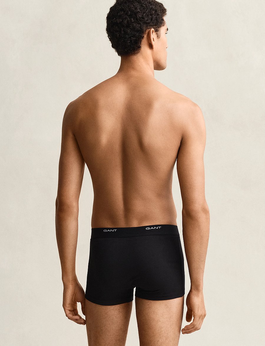 Gant - 3-Pack Trunks - unterhosen im multipack - black - 2