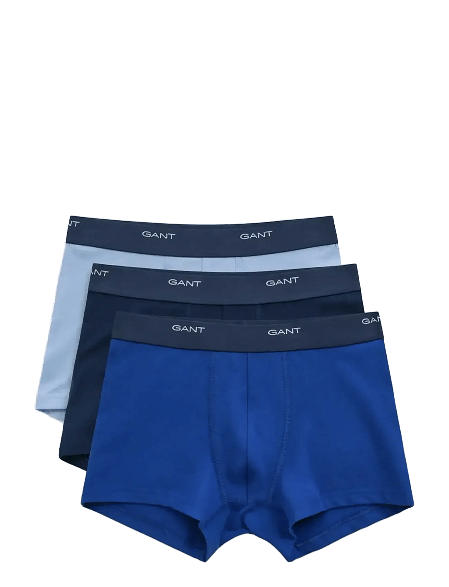Gant - 3-Pack Trunks - unterhosen im multipack - college blue - 0