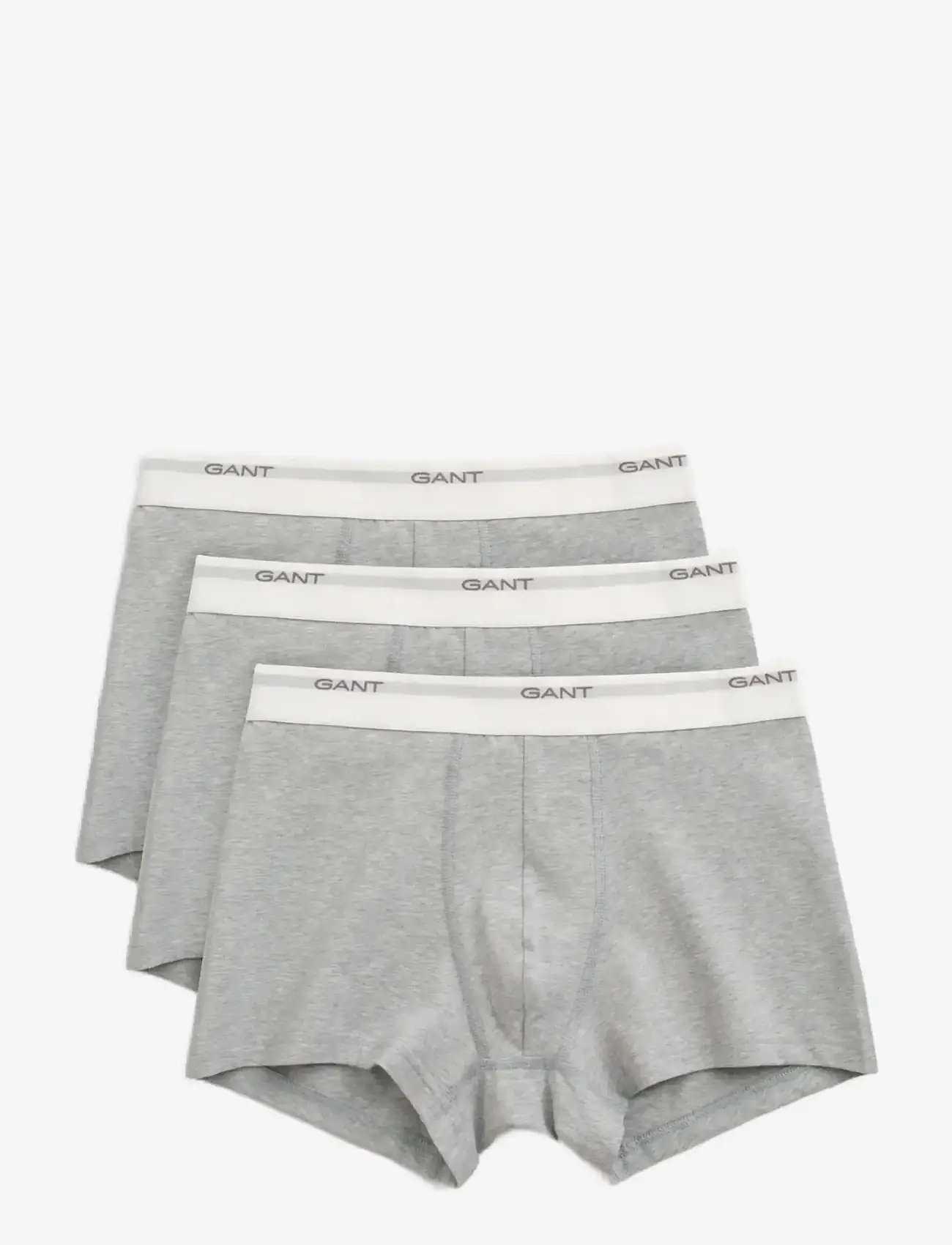 GANT - CORE TRUNK 3-PACK - laveste priser - light grey melange - 1