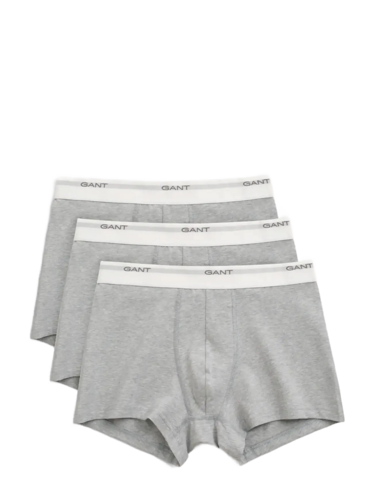 Gant 3-Pack Trunks - Aluspesu - LIGHT GREY MELANGE / grey