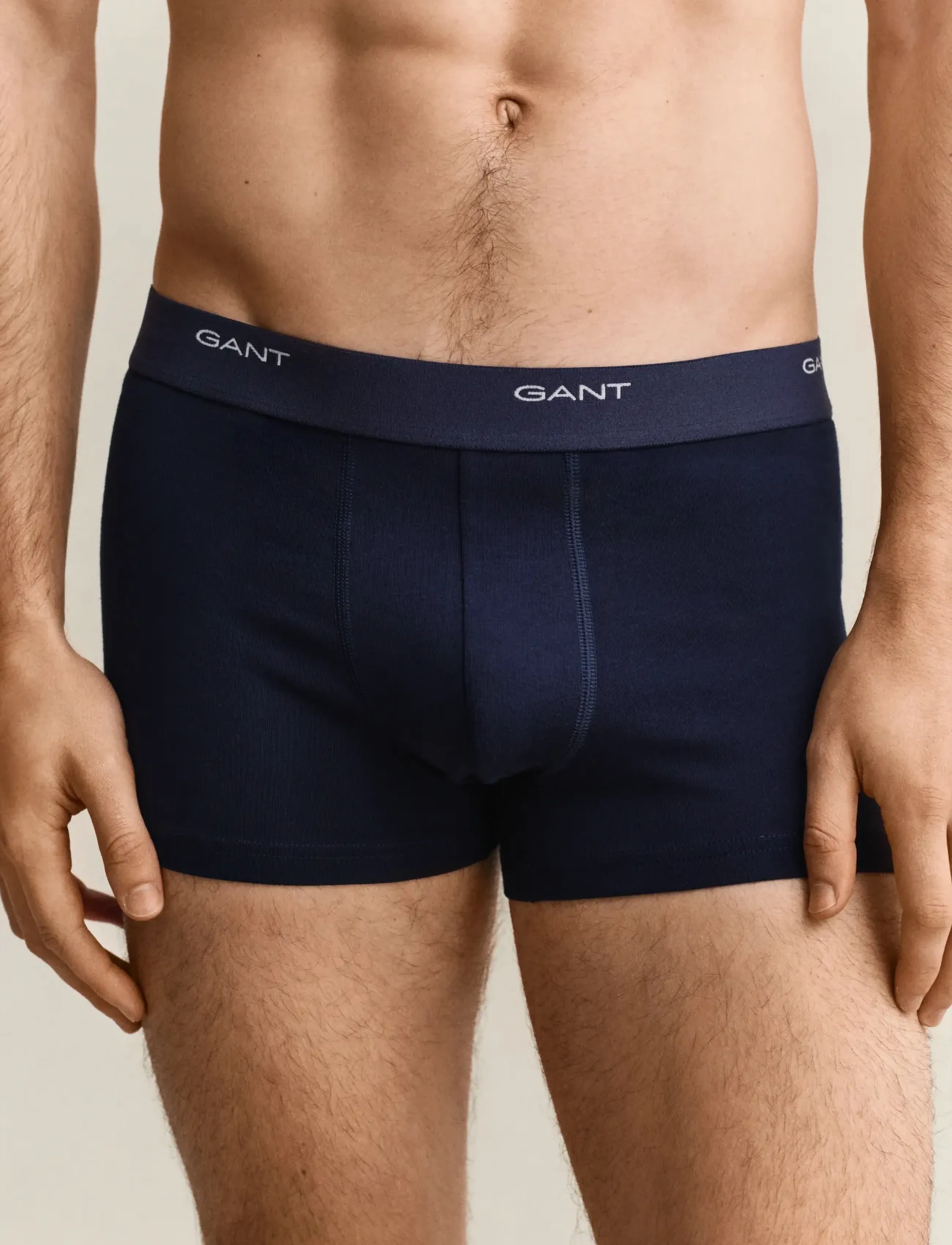 Gant 3-Pack Trunks, Mænd, Trunks 3-Pak, Multi/mønstret, Str: XXXL