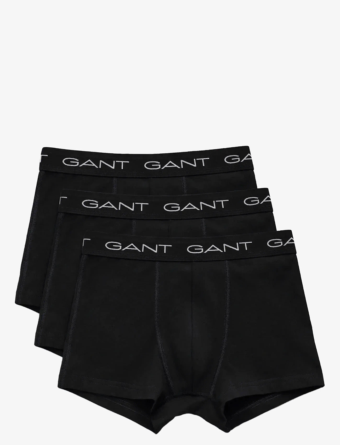 GANT - TRUNK 3-PACK - püksid - black - 0