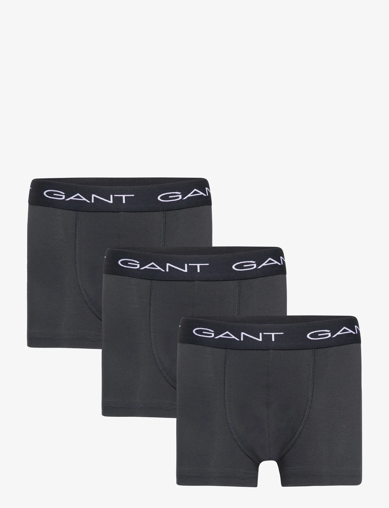 GANT - TRUNK 3-PACK - apakšbikses - black - 0