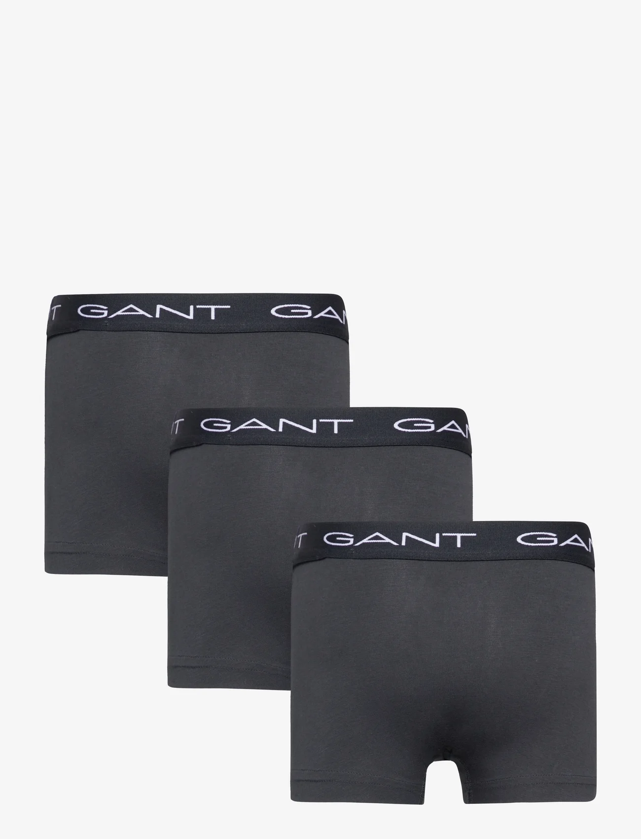GANT - TRUNK 3-PACK - unterhosen - black - 1