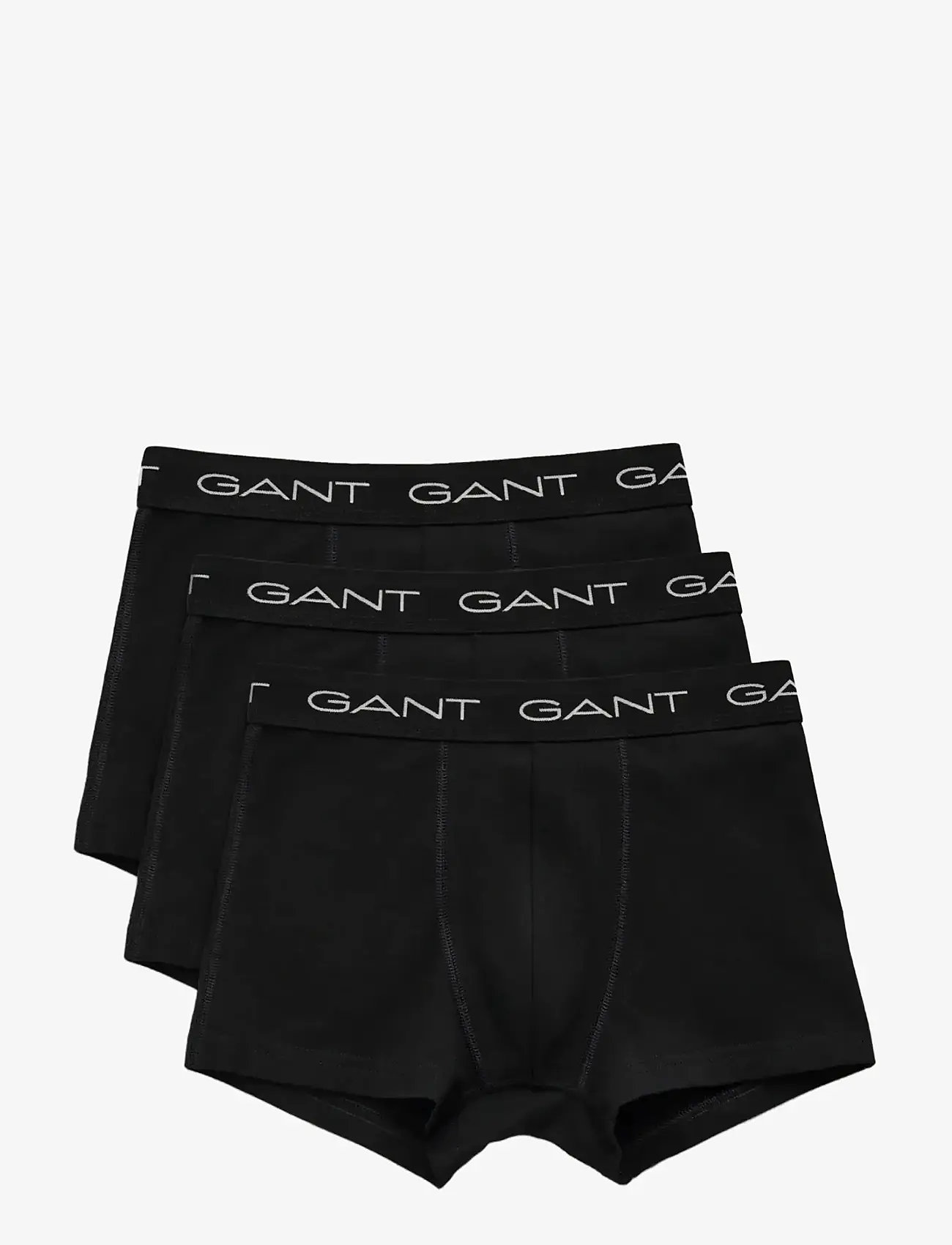 GANT - TRUNK 3-PACK - püksid - black - 1