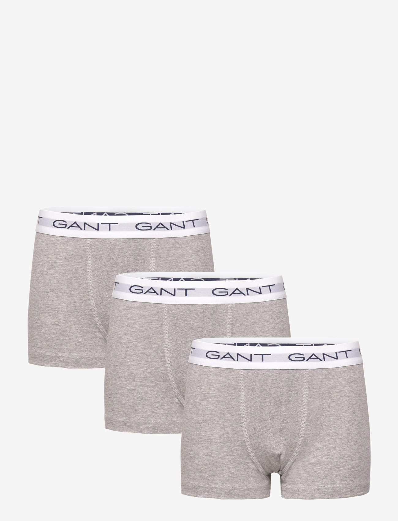 Gant - TRUNK 3-PACK - underbukser - light grey melange - 0