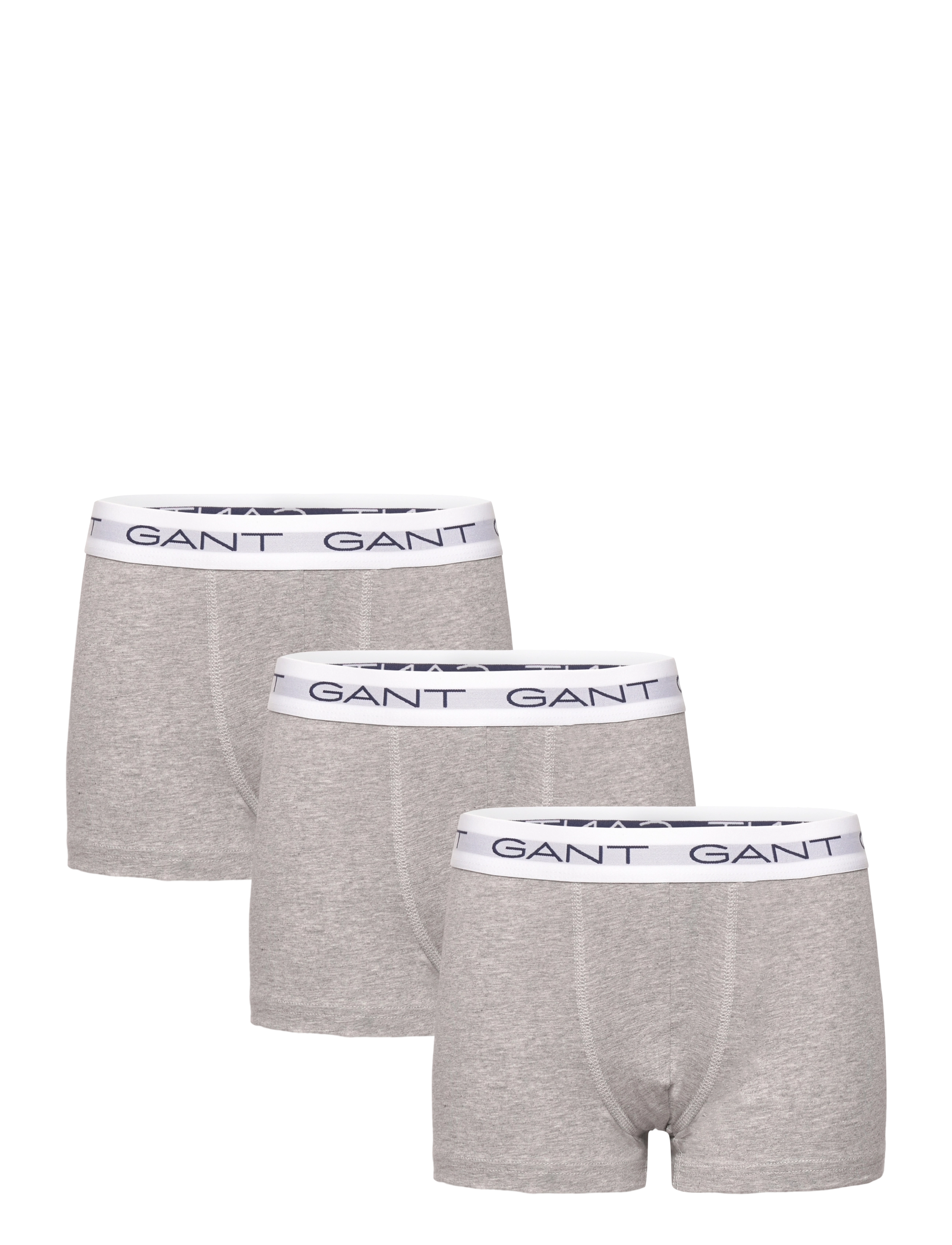 Gant TRUNK 3-PACK - Multipack - LIGHT GREY MELANGE / grey