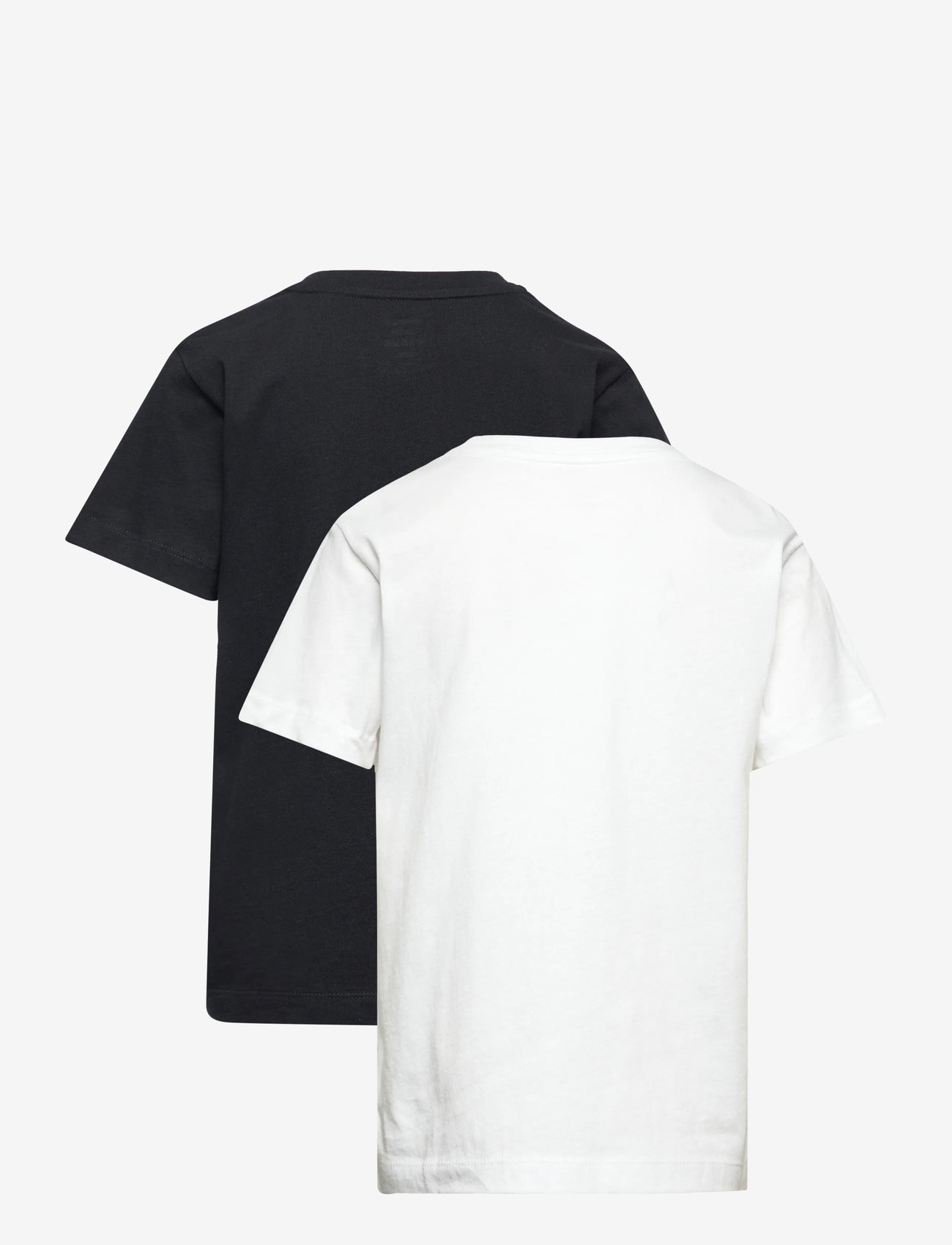 GANT - C-NECK T-SHIRT 2-PACK - kortärmade t-shirts - black / white - 1