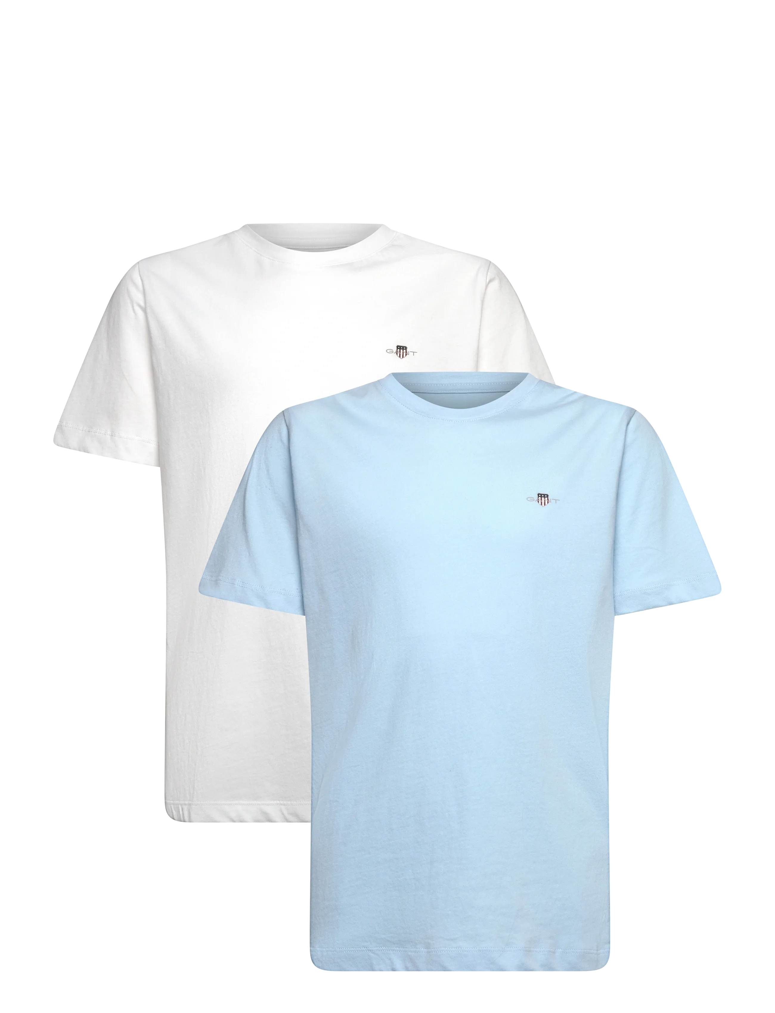 GANT C-NECK T-SHIRT 2-PACK - Geschenke unter CHF 50 - CALMING BLUE / NAVY / white