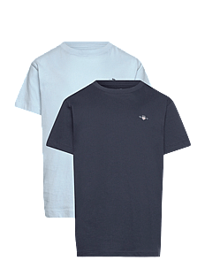 GANT C-NECK T-SHIRT 2-PACK - Kinginõuanded - CALMING BLUE / NAVY / blue
