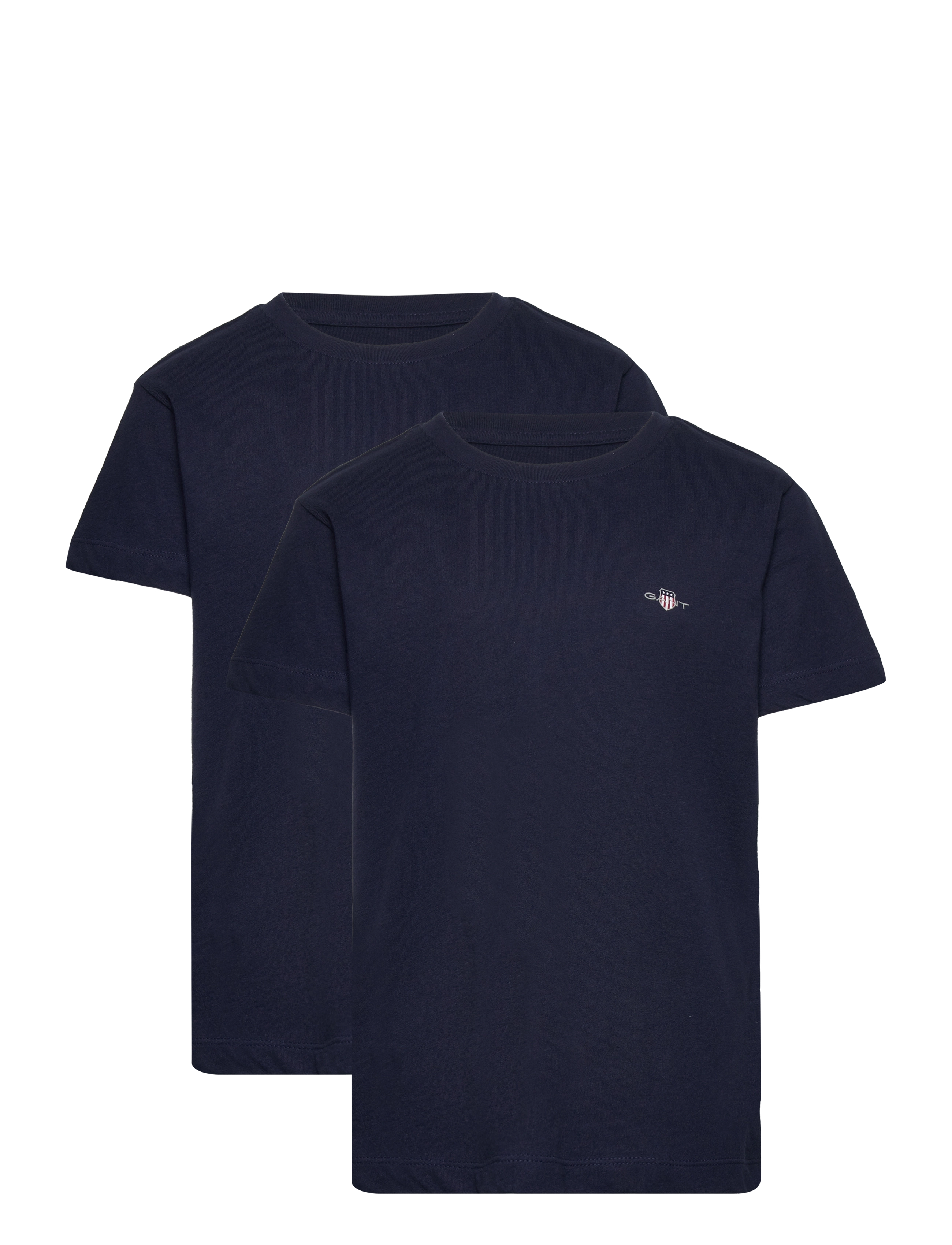 Gant C-NECK T-SHIRT 2-PACK - Multipack - MARINE / navy