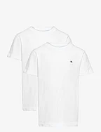 C-NECK T-SHIRT 2-PACK - WHITE