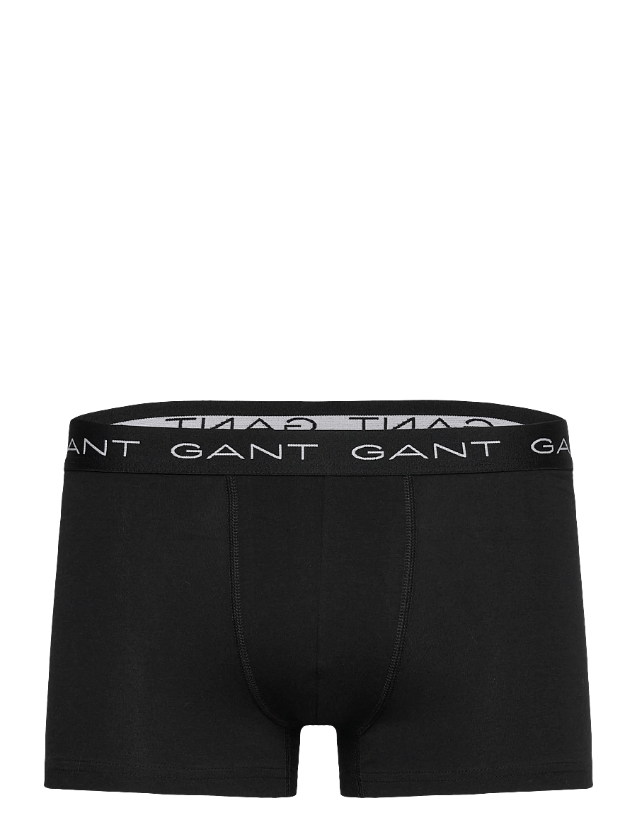 Gant - TRUNK 3-PACK - boxerkalsonger - black - 2