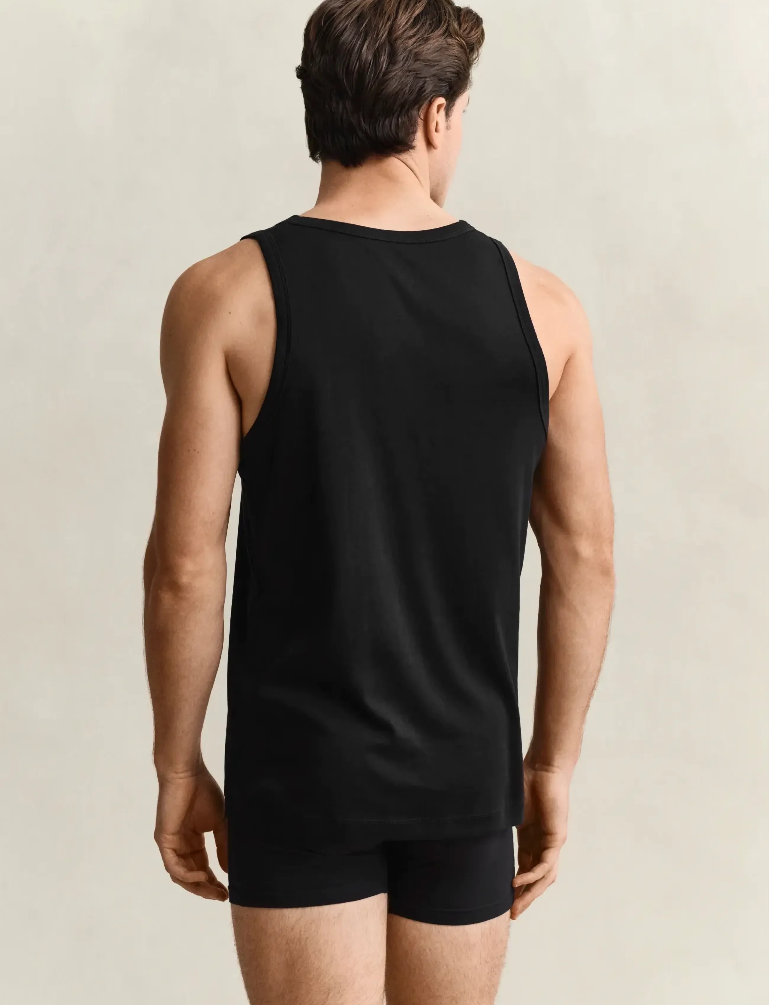 Gant - TANK TOP 2-PACK - topit - black - 3