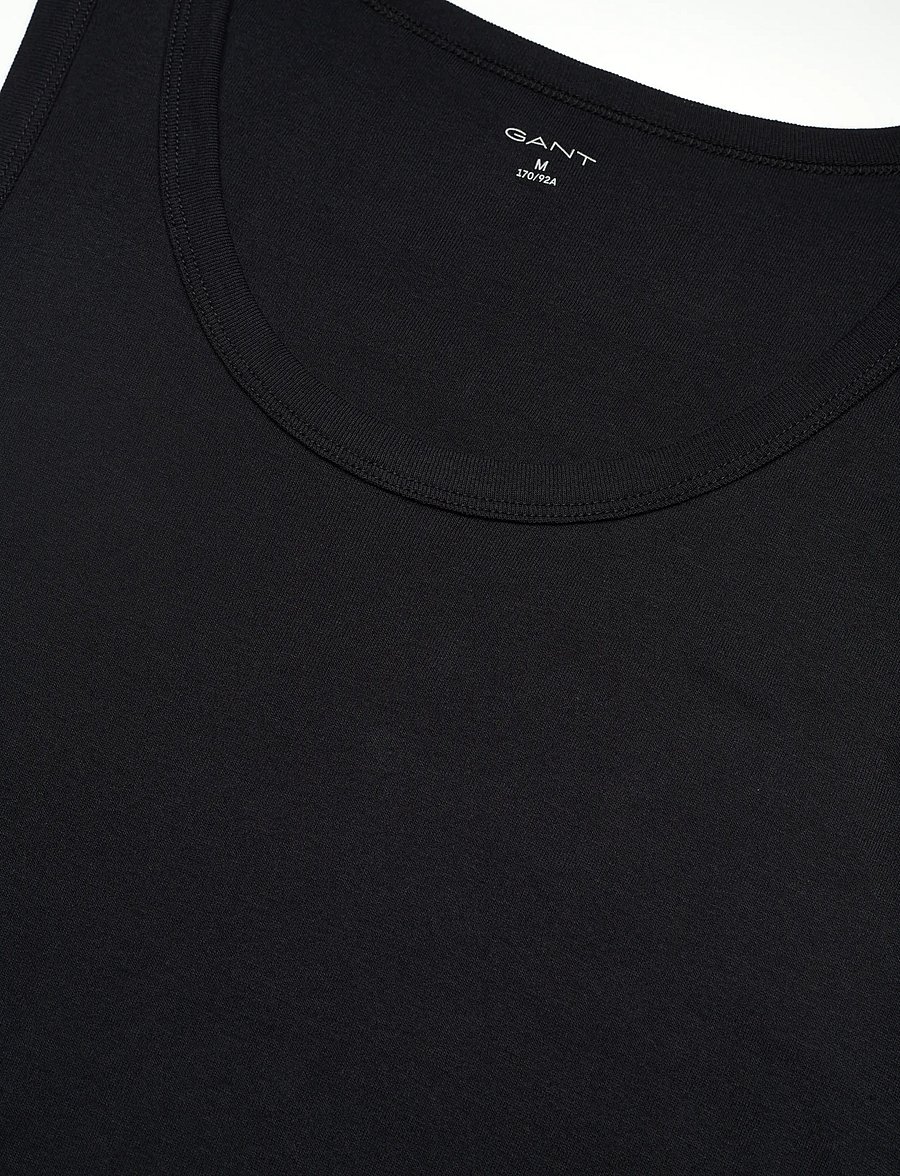 Gant - TANK TOP 2-PACK - linnen - black - 5
