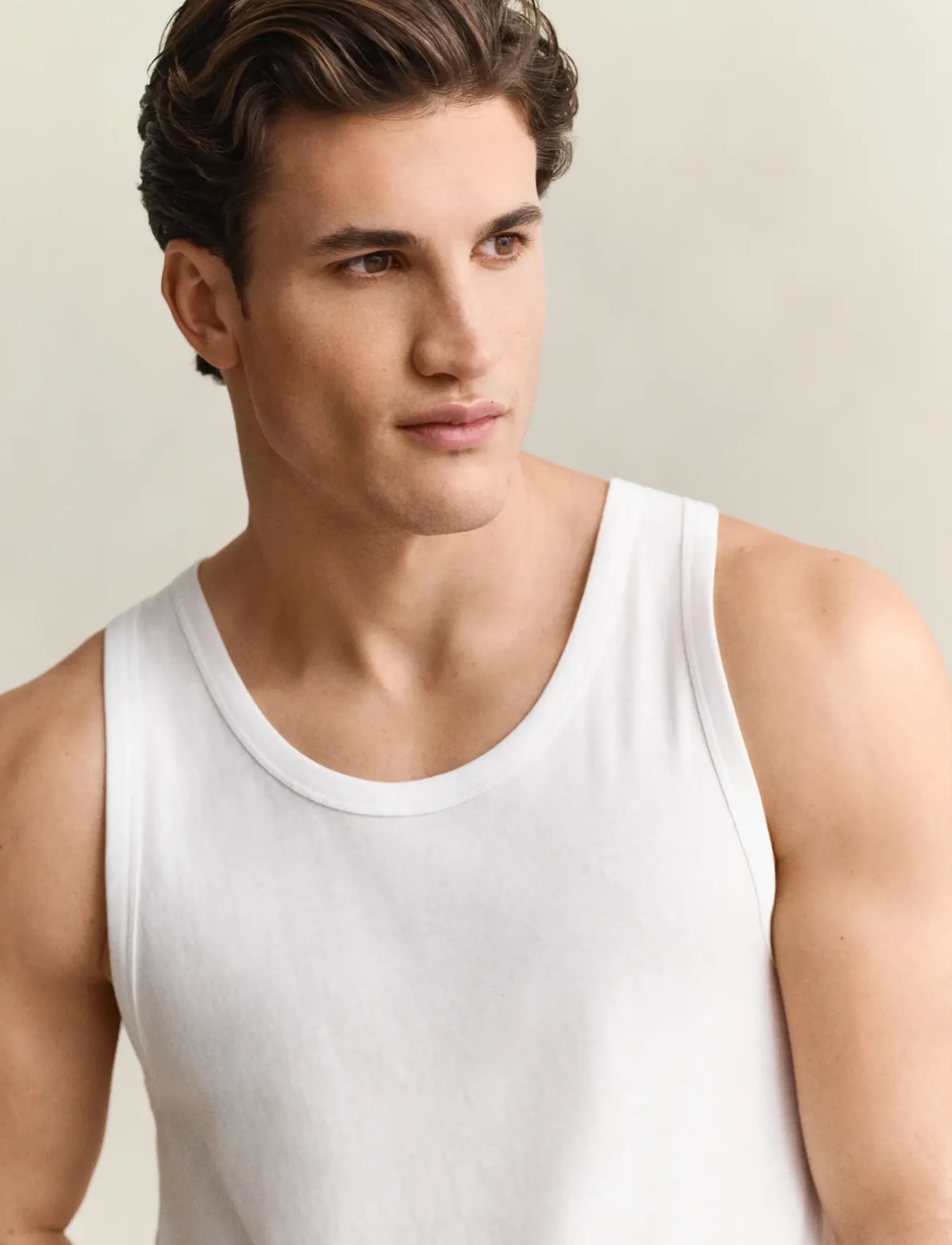 Gant - TANK TOP 2-PACK - tank tops - black / white - 4