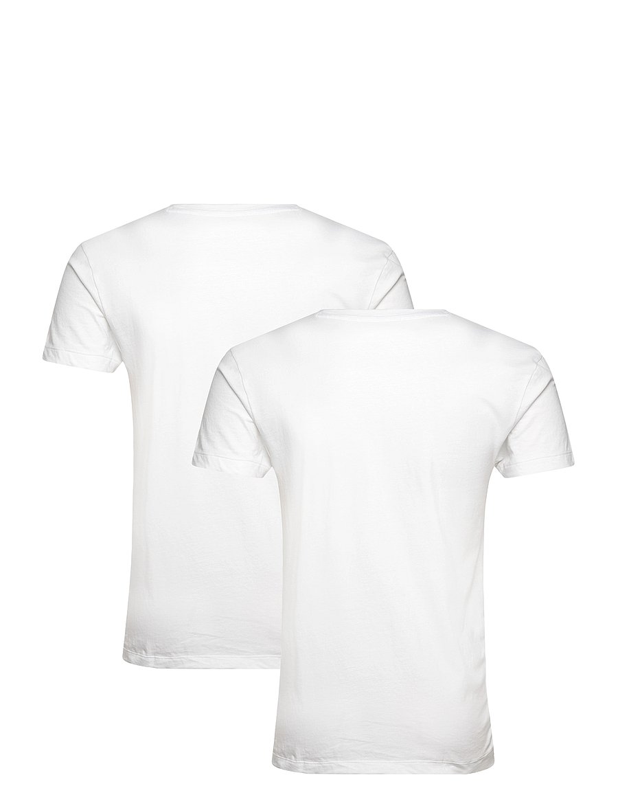 Gant - 2-Pack Crew Neck T-Shirts - multipack t-shirts - white - 2