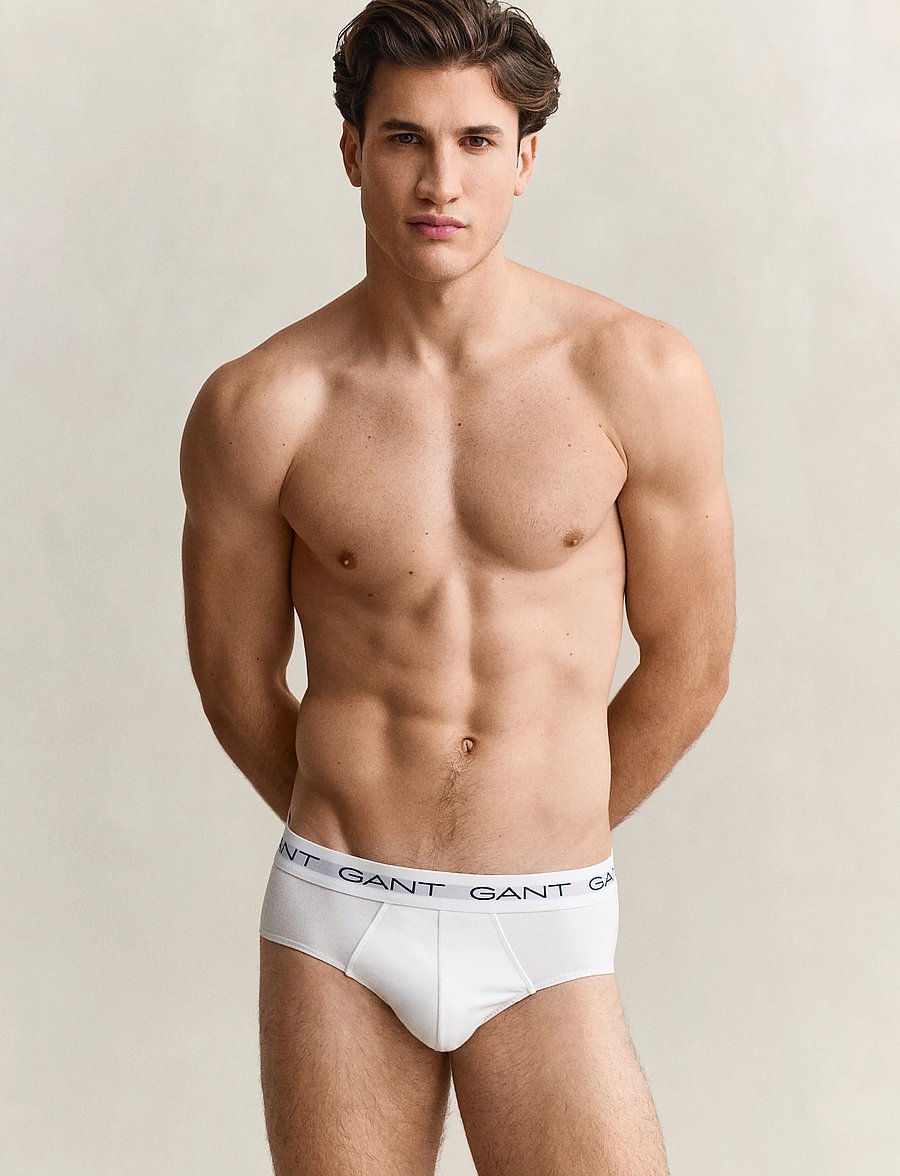 Gant - 3-Pack Briefs - multipakk aluspüksid - white - 0