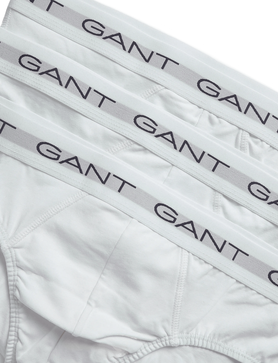 Gant - 3-Pack Briefs - multipakk aluspüksid - white - 5