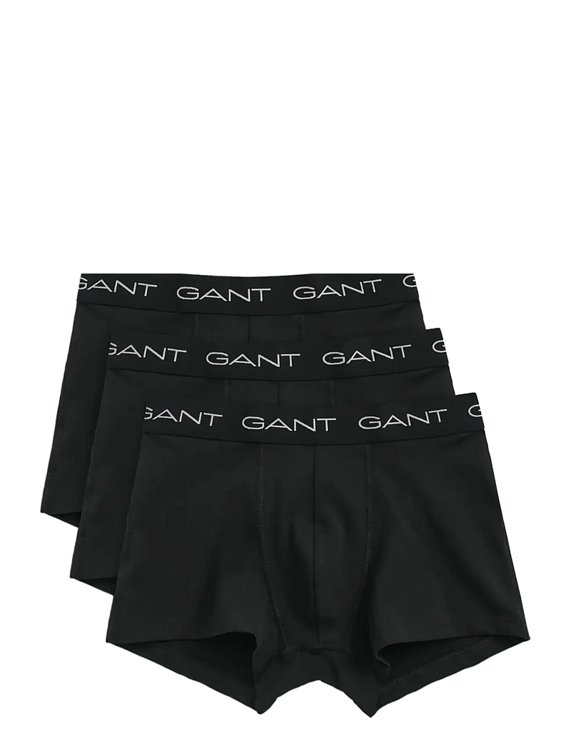 GANT - TRUNK 3-PACK - multipack underbukser - black - 1
