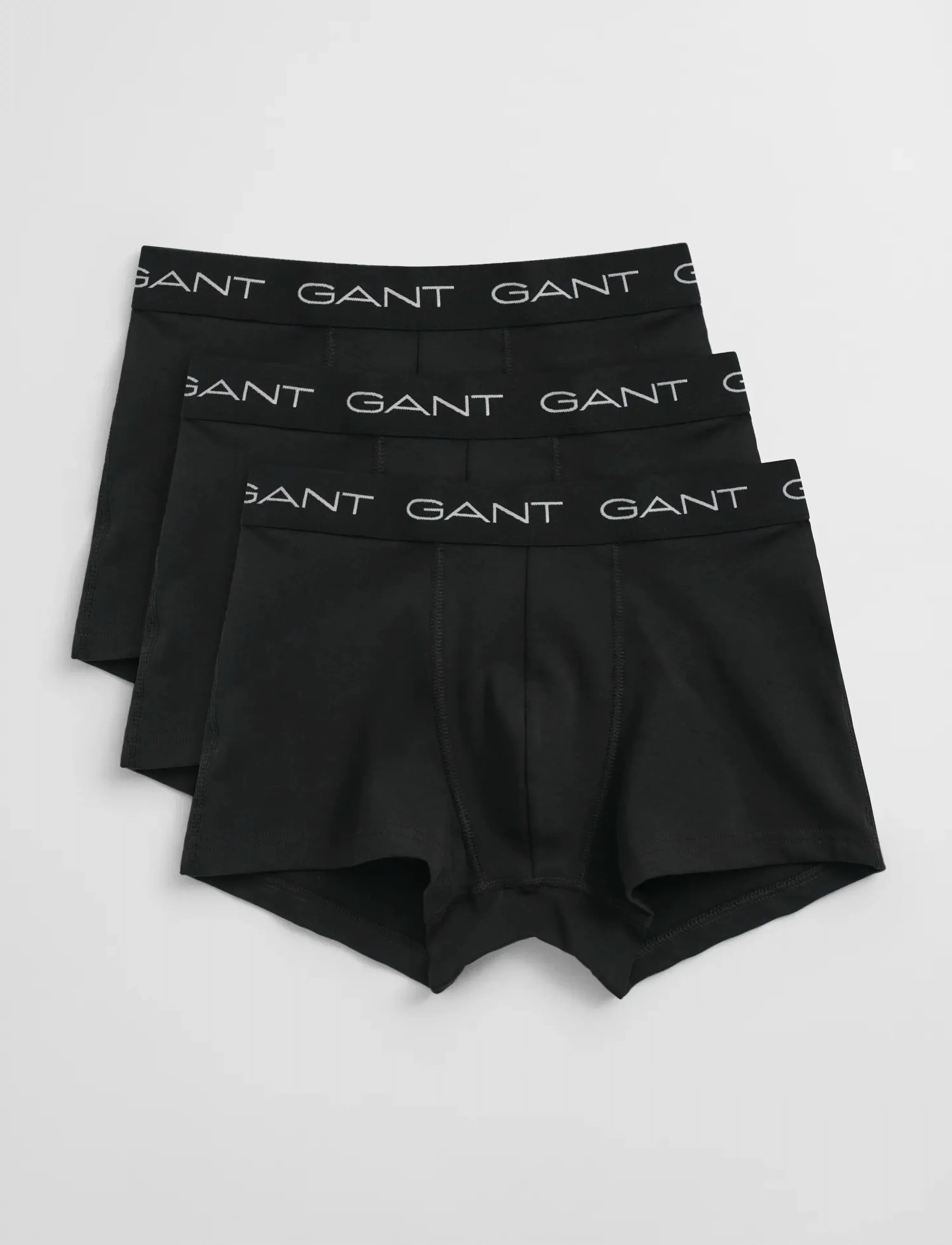 Gant - TRUNK 3-PACK - boxerkalsonger - black - 2