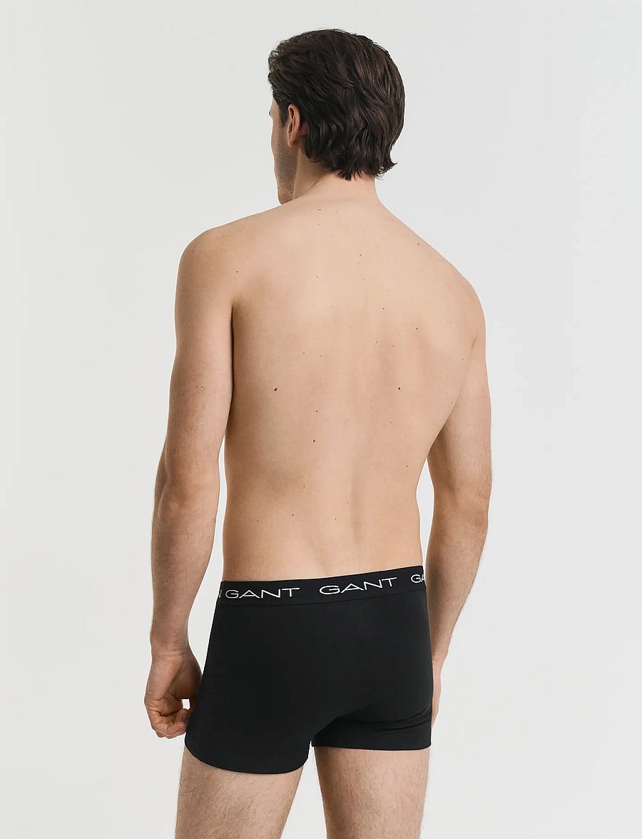 Gant - 3-Pack Trunks - unterhosen im multipack - black - 2