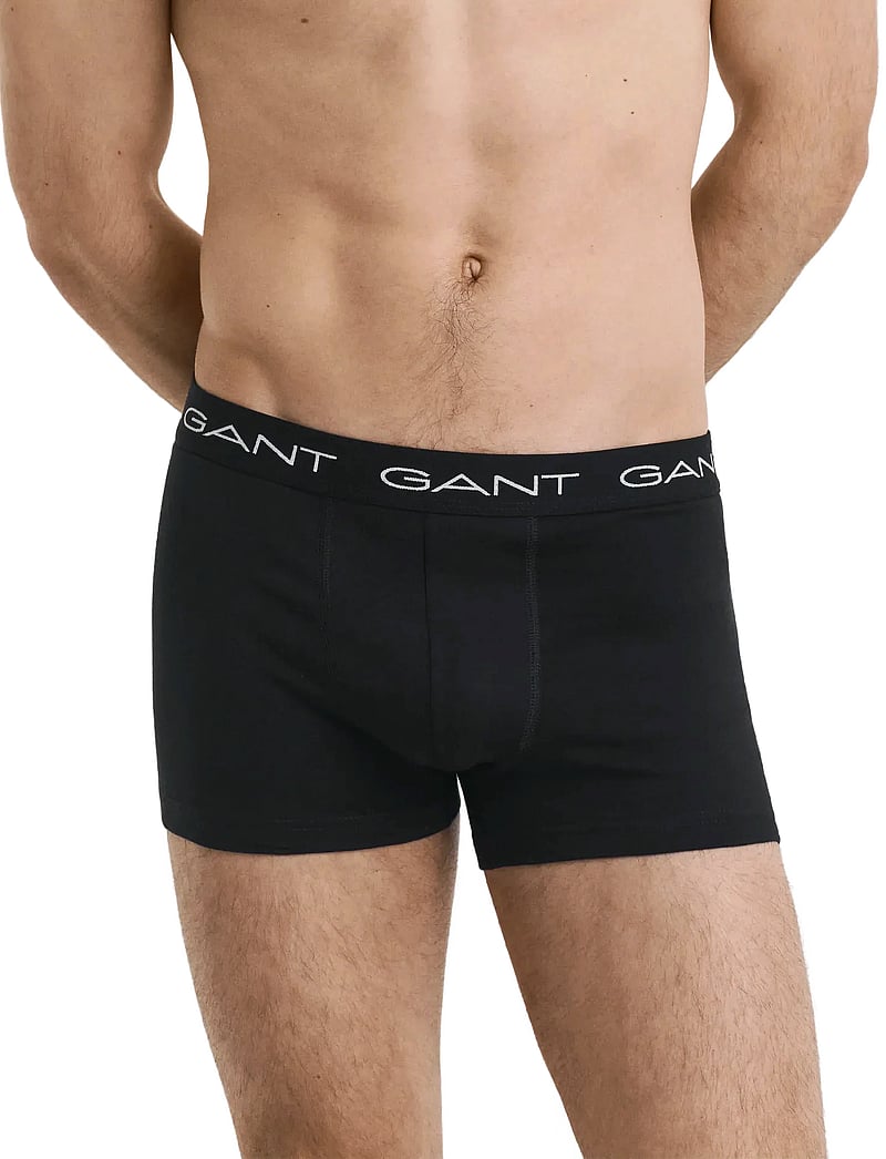 GANT - TRUNK 3-PACK - multipack underbukser - black - 4
