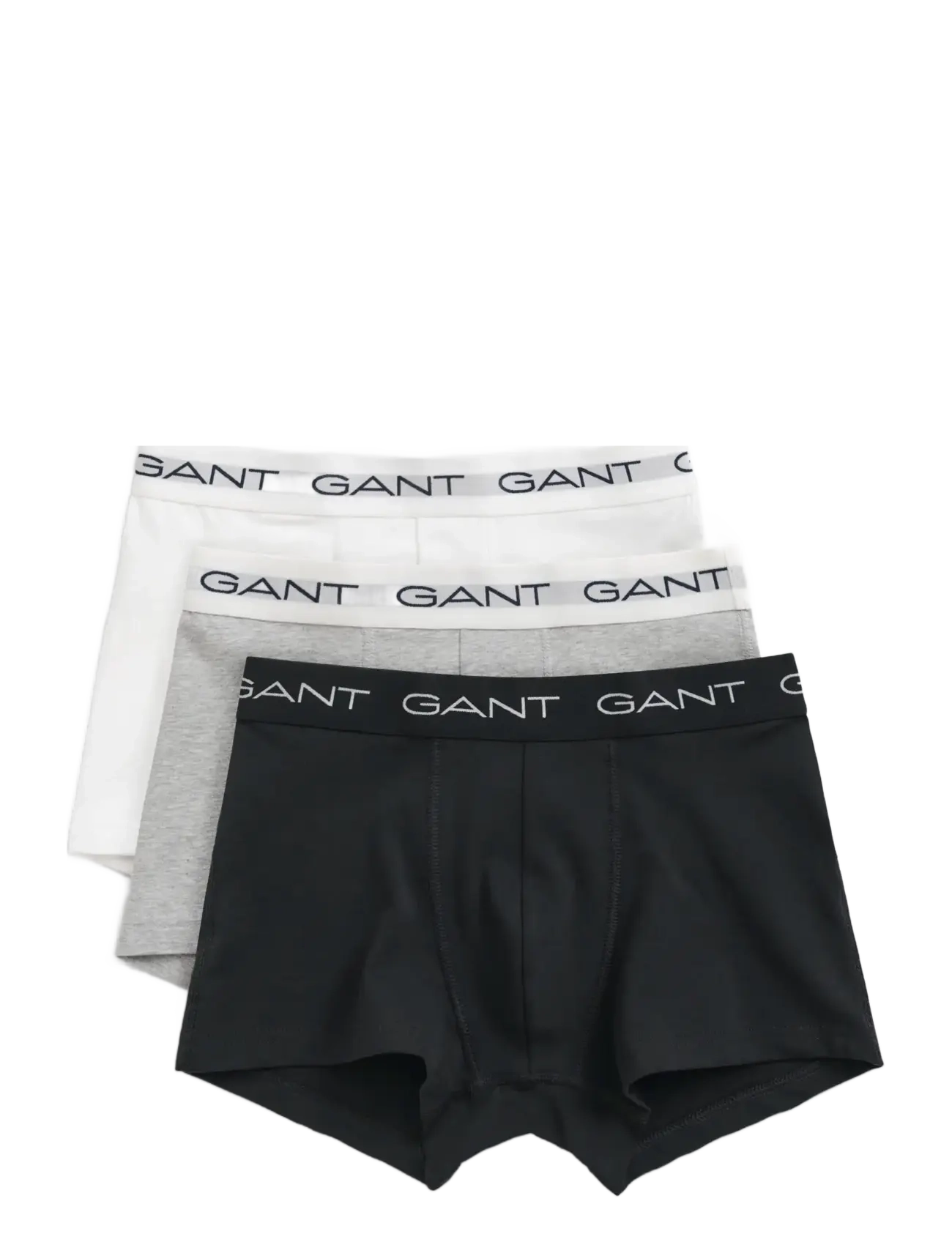 Gant 3-Pack Trunks - Aluspesu - LIGHT GREY MELANGE / grey