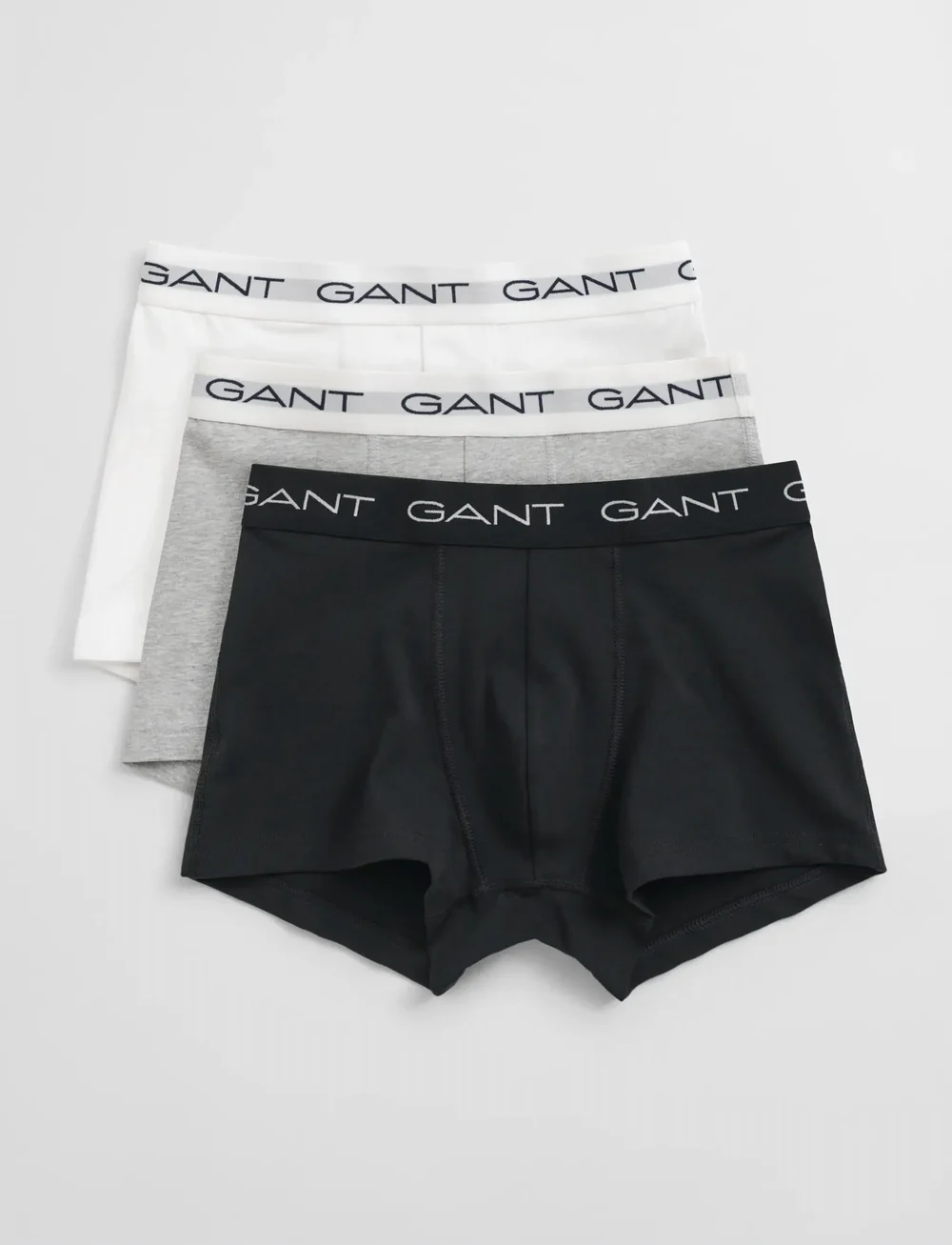 GANT - TRUNK 3-PACK - aluspükste mitmikpakk - light grey melange - 2