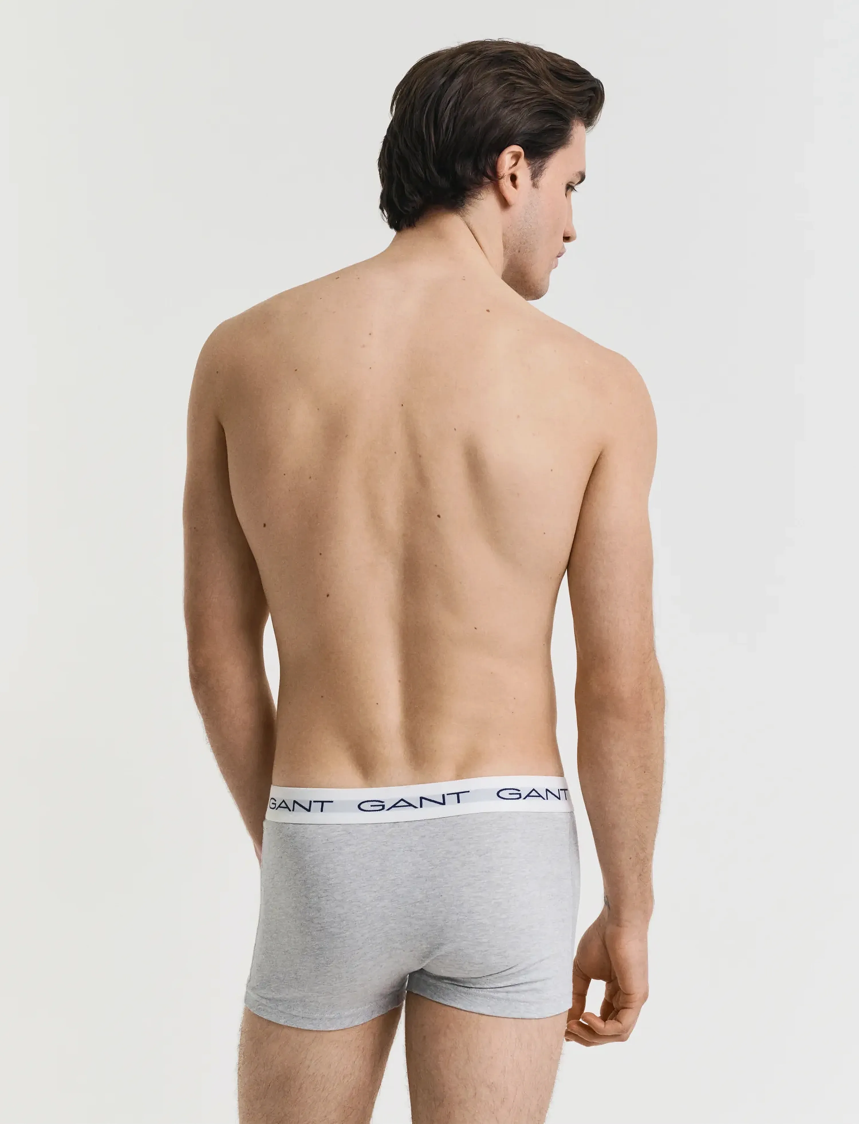 Gant - TRUNK 3-PACK - multipack underpants - light grey melange - 3