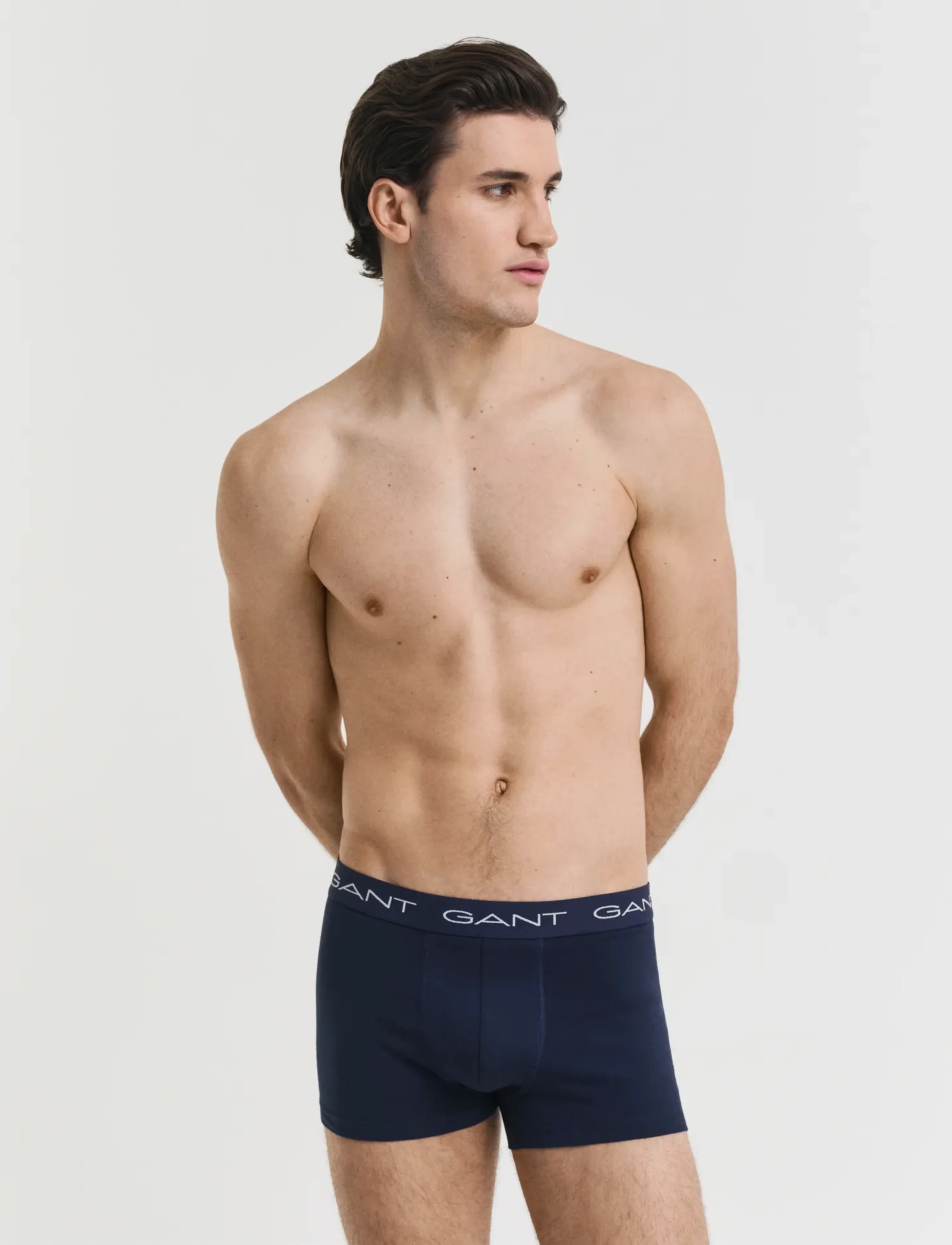 Gant 3-Pack Trunks, Mænd, 3-Pak Trunks, Navy, Str: XXXL