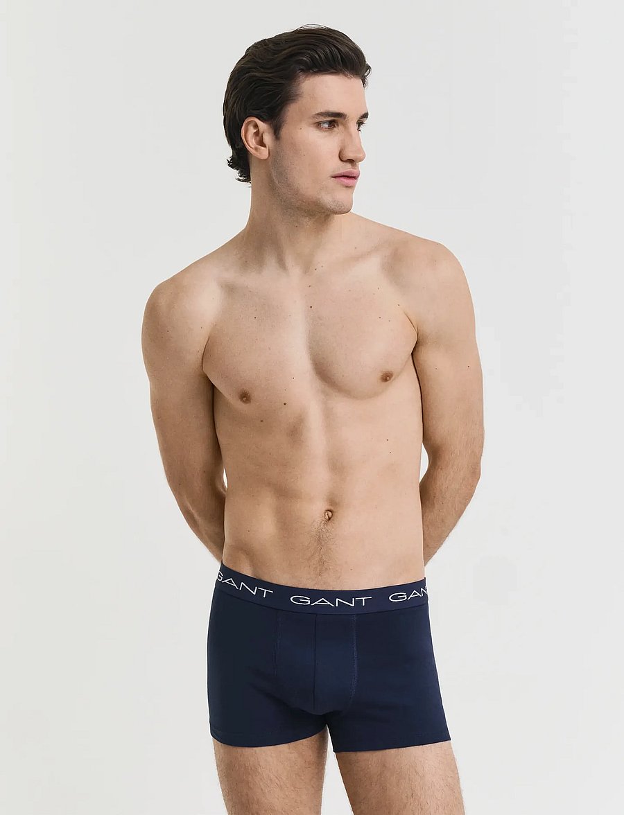 Gant - 3-Pack Trunks - multipack kalsonger - marine - 0