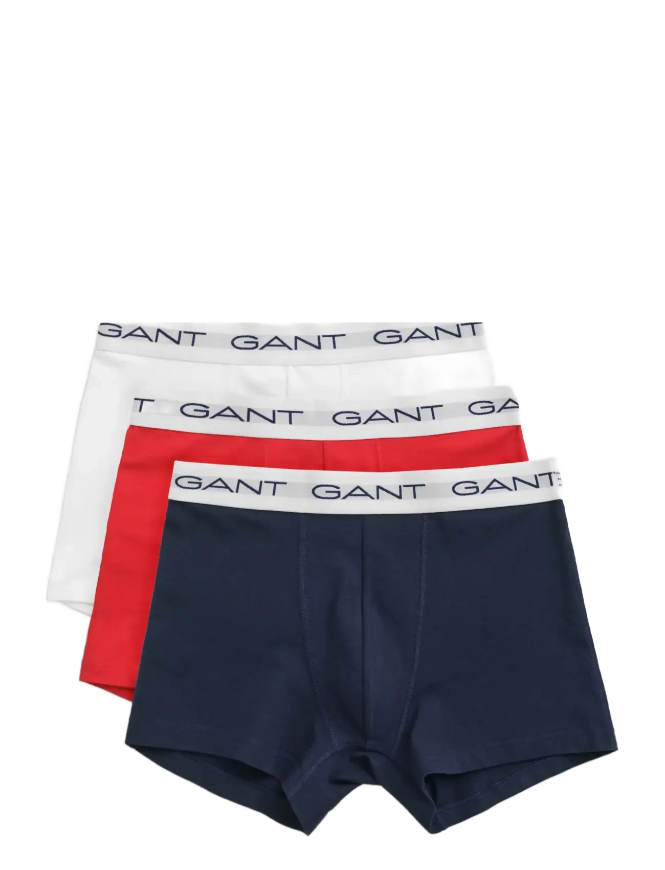 Gant 3-Pack Trunks - Aluspesu - MULTICOLOR / navy