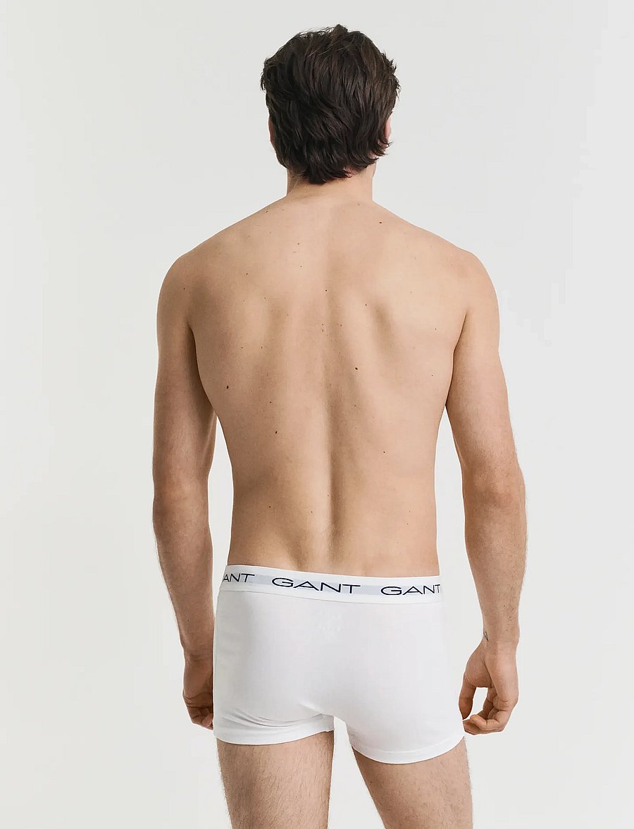 Gant - 3-Pack Trunks - unterhosen im multipack - white - 3