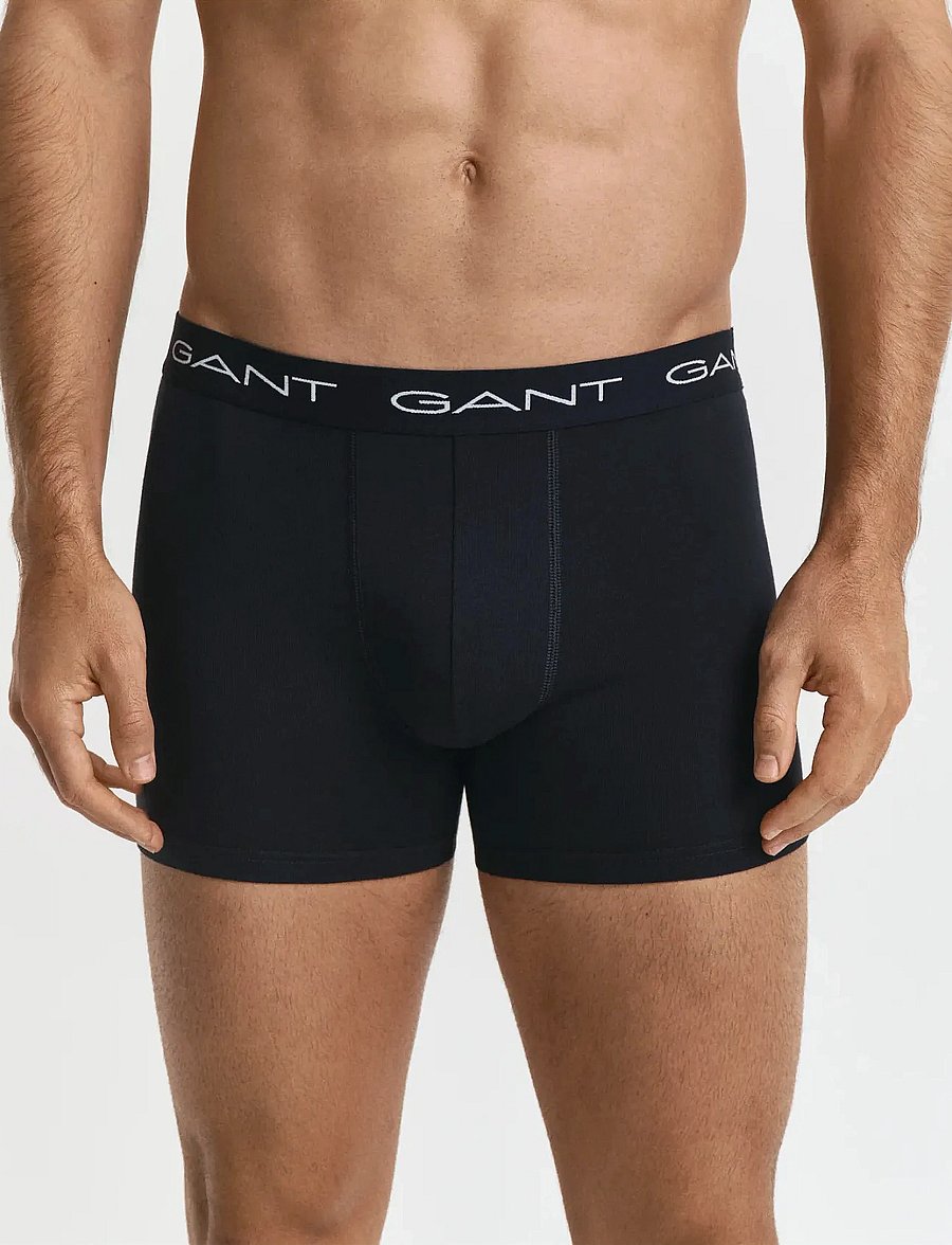 Gant - 3-Pack Boxer Briefs - multipakk aluspüksid - black - 0